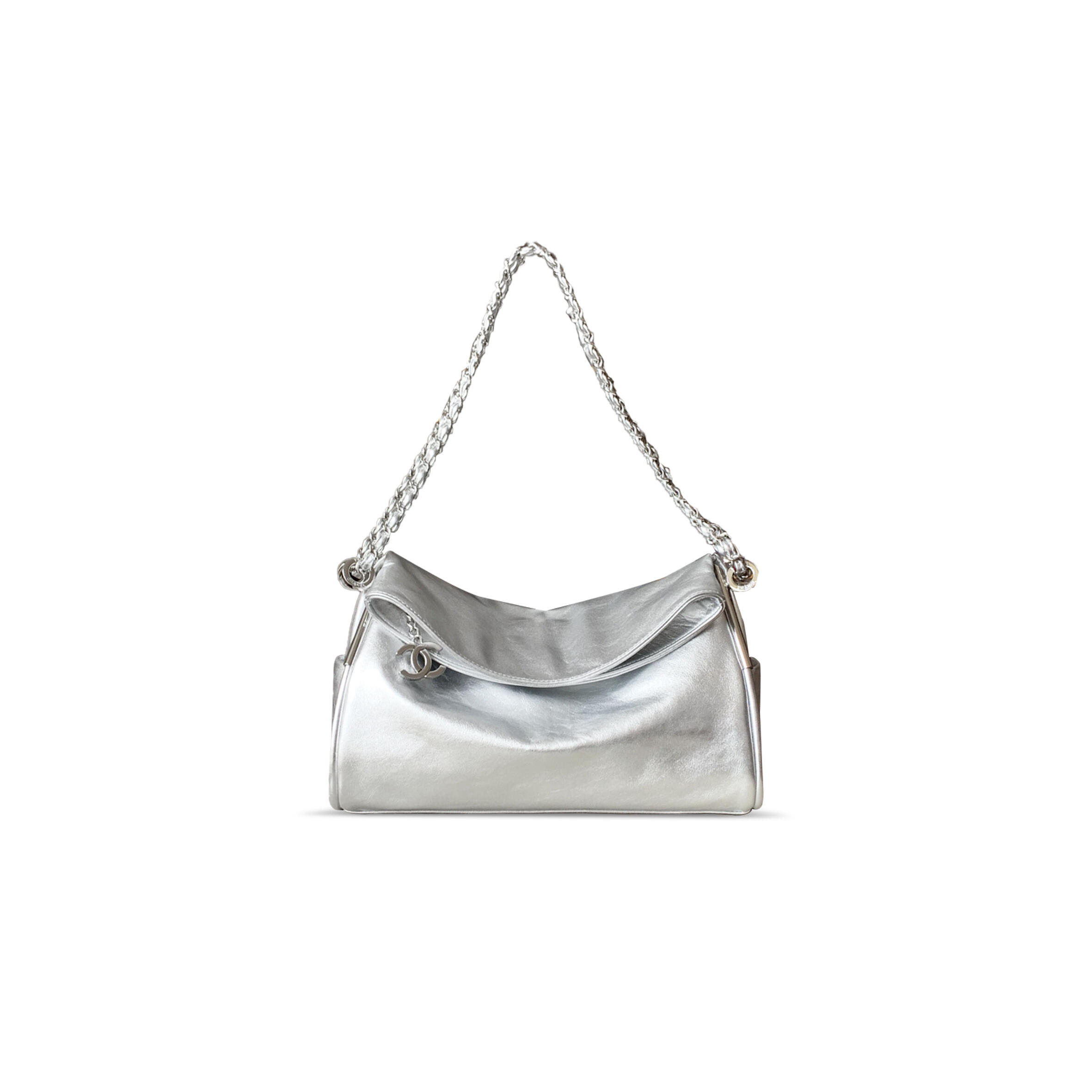 Ch**el SMALL SOFT LAMBSKIN HOBO CHAIN FOLDING BAG 496521 (30*25cm) Master Quality