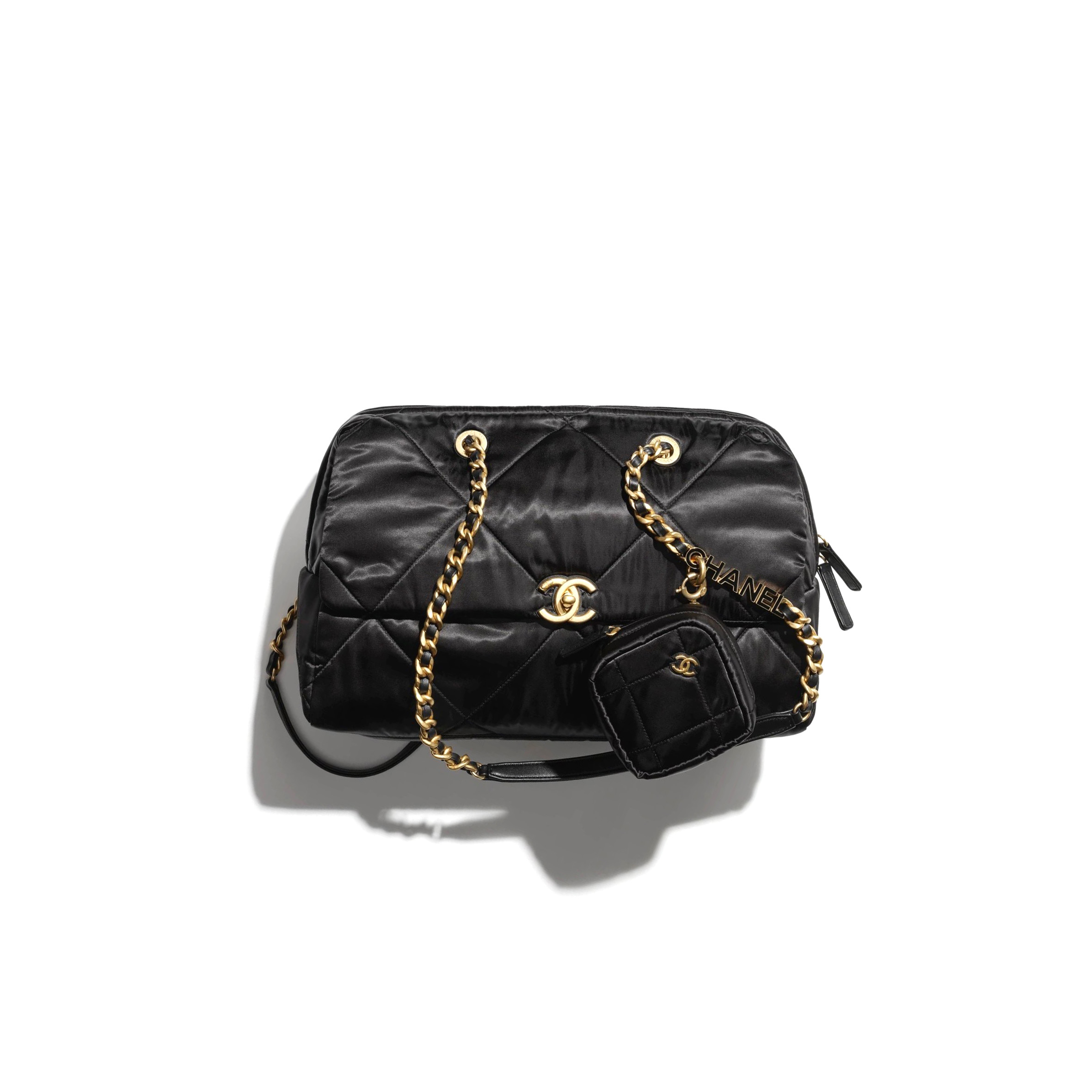 Ch**el LARGE BOWLING BAG AS4776 (36*21.5*15cm) Master Quality