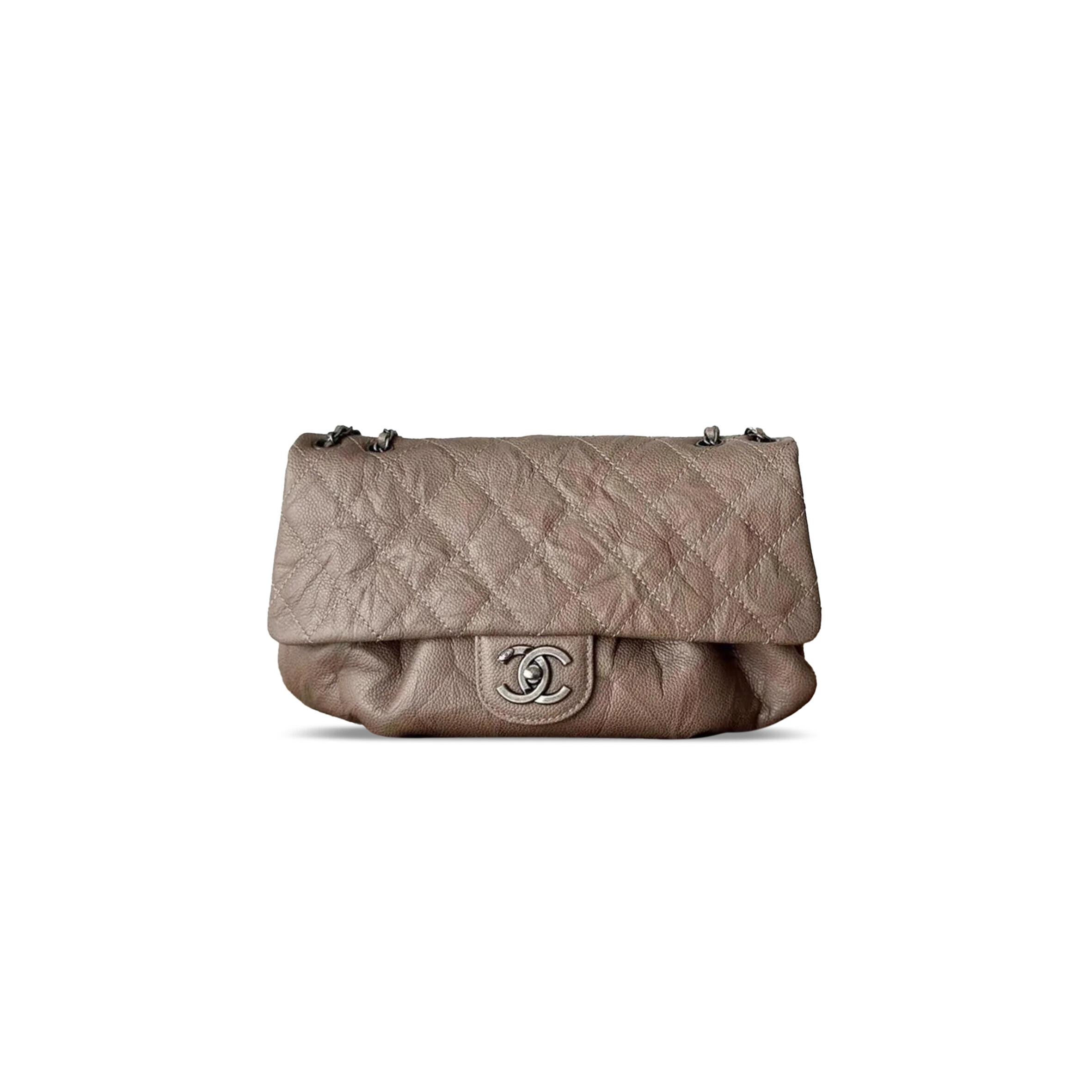 Ch**el CLASSIC FLAP BAG QUILTED CAVIAR 325035 (30*18*4cm) Master Quality