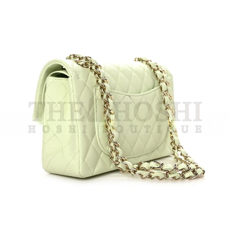 Ch**el CAVIAR QUILTED SMALL DOUBLE FLAP 1152132 (23*14.5*6cm) Master Quality