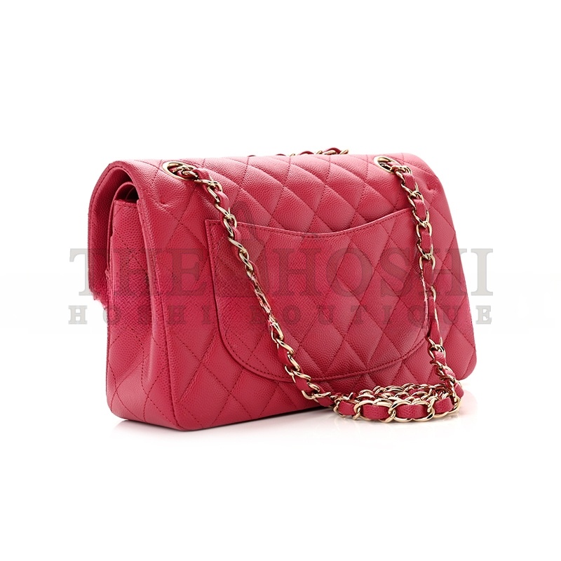 Ch**el CAVIAR QUILTED SMALL DOUBLE FLAP 1411761 (23*14.5*6cm) Master Quality