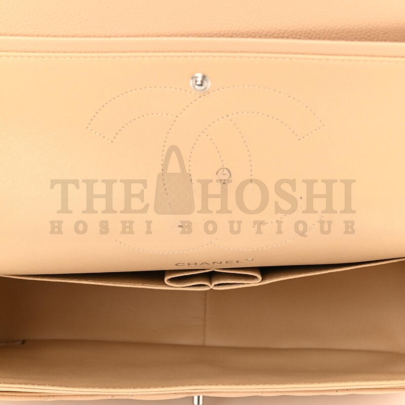 Ch**el CAVIAR QUILTED JUMBO DOUBLE FLAP 1153723 (30*19*9cm) Master Quality