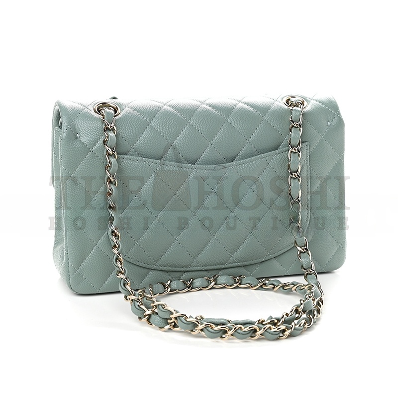 Ch**el CAVIAR QUILTED SMALL DOUBLE FLAP 924443 (23*14.5*6cm) Master Quality