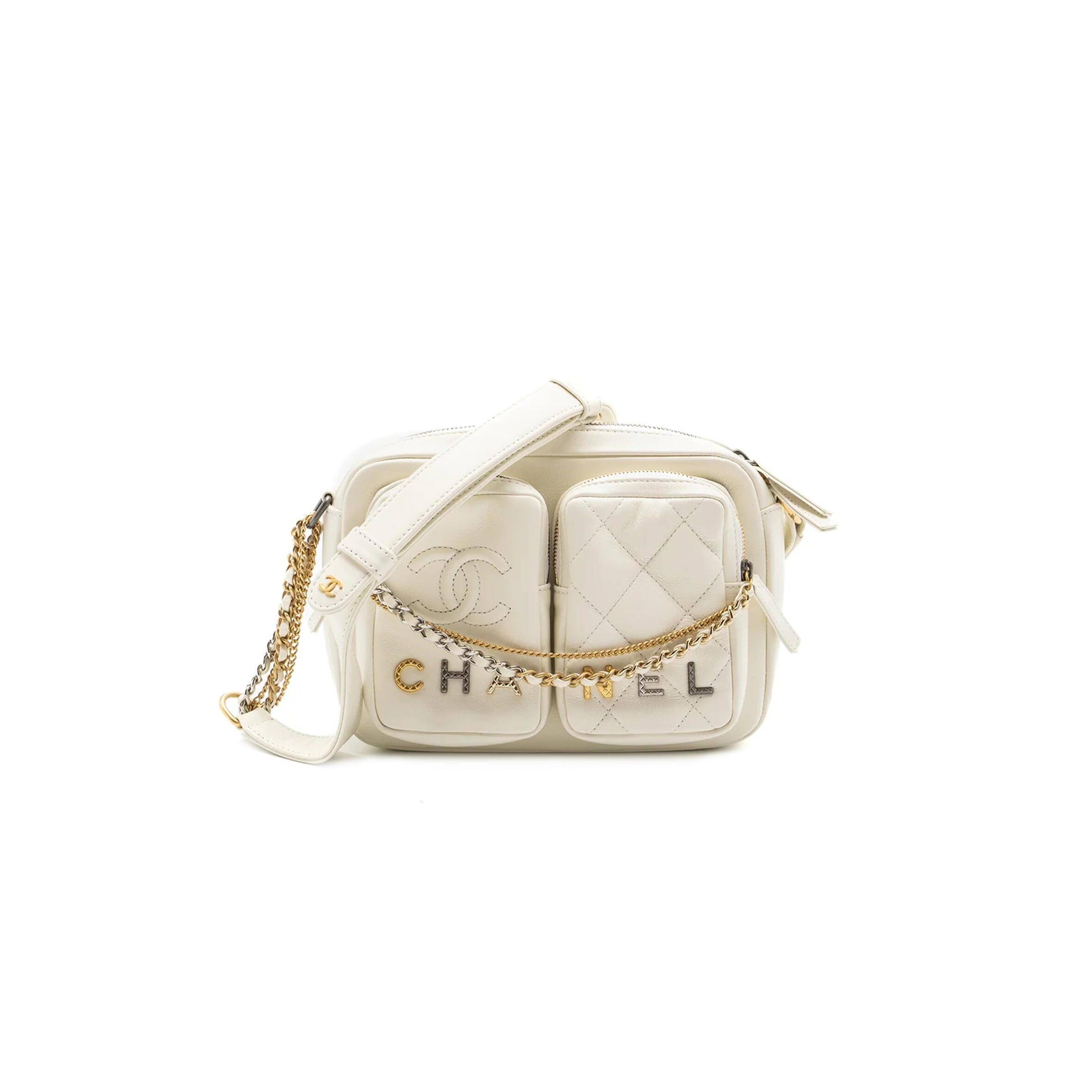 Ch**el SMALL CAMERA BAG AS2923 (22*14.5*4.5cm) Master Quality