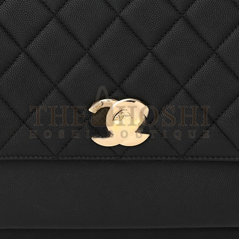 Ch**el CAVIAR QUILTED LARGE BUSINESS AFFINITY FLAP 1633880 (27*20*12cm) Master Quality