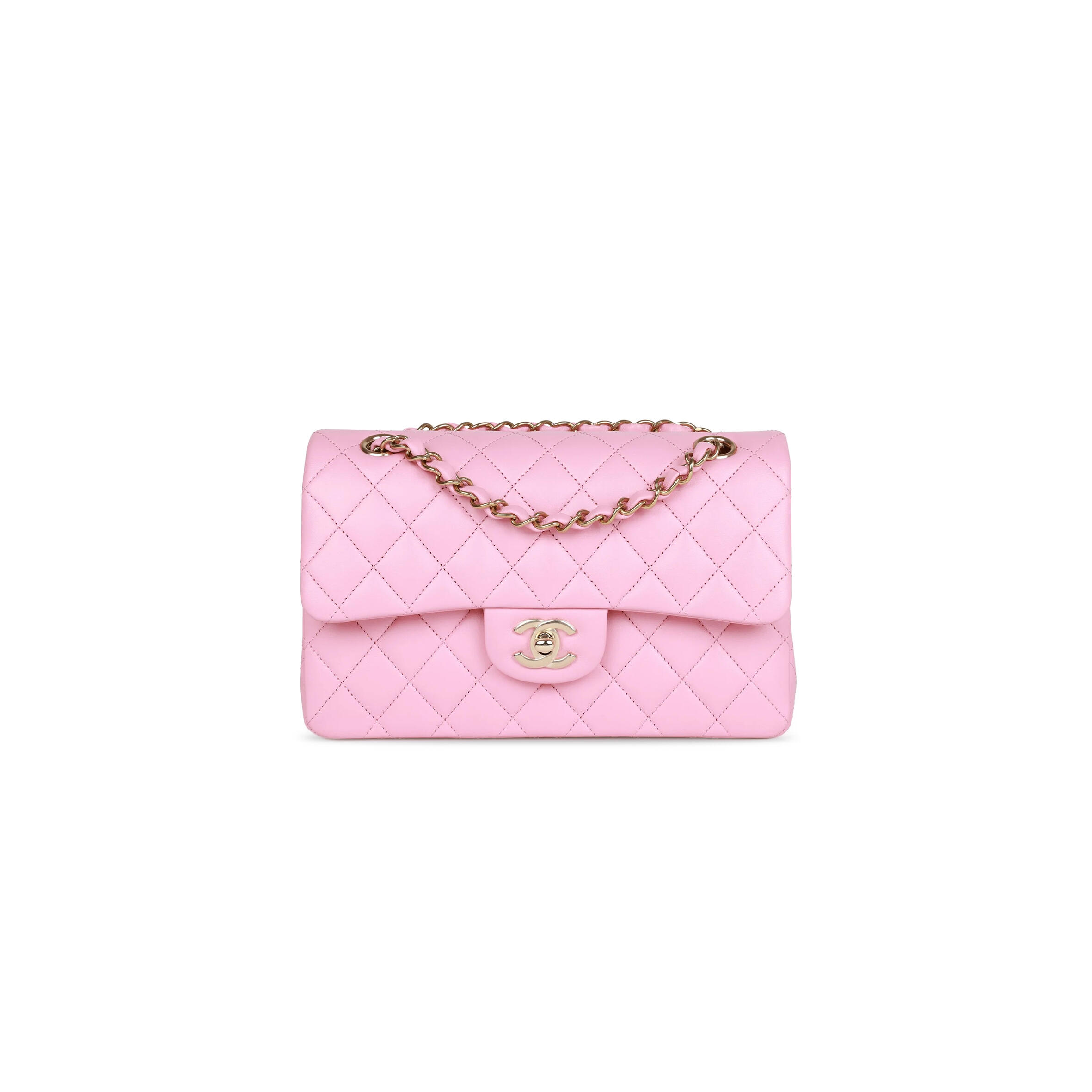 Ch**el SMALL DOUBLE FLAP 1204413 (23*13*6cm) Master Quality