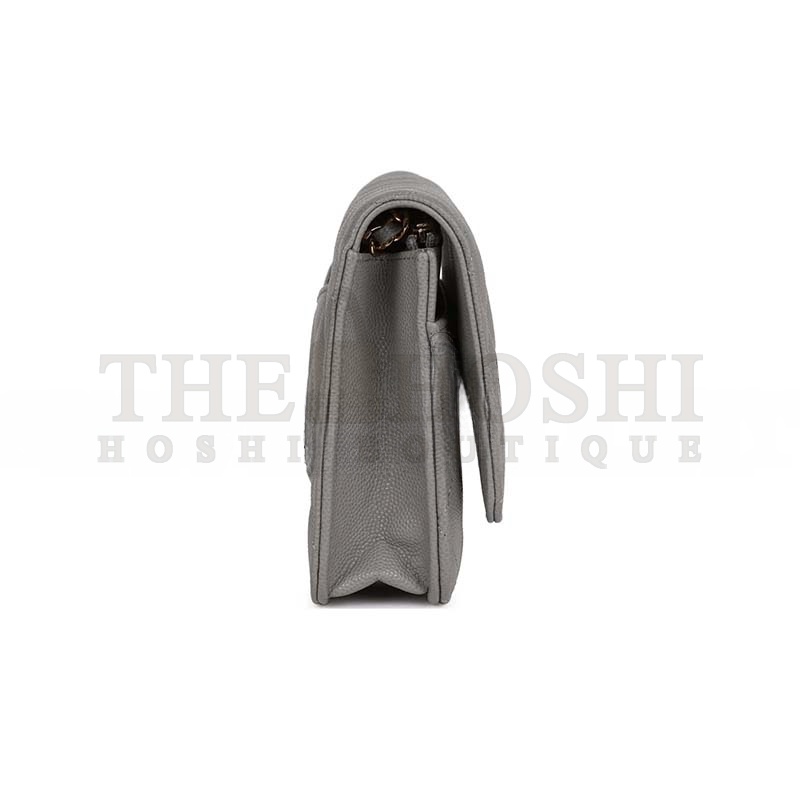 Ch**el CAVIAR QUILTED WALLET ON CHAIN WOC 1803779 (19*13*4cm) Master Quality