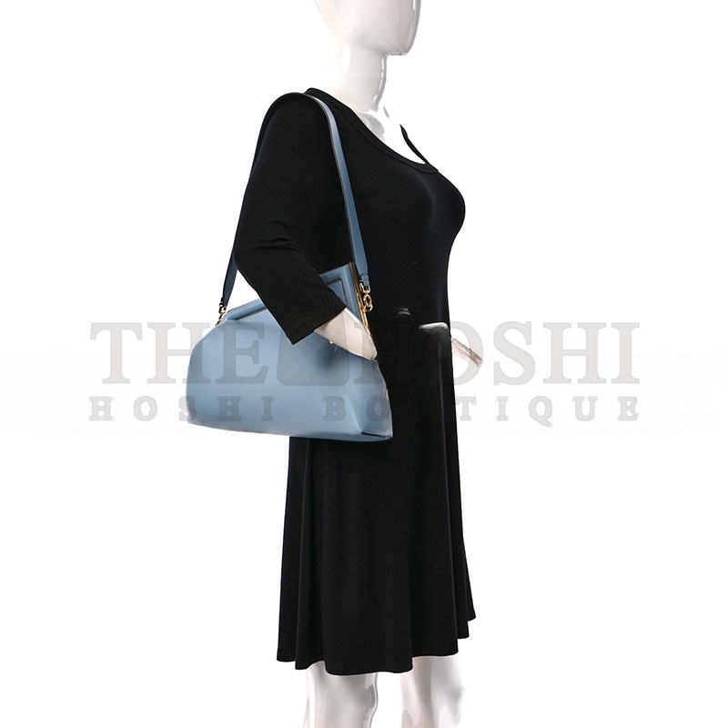 F**di MEDIUM FIRST AZZURRO BABY (32.5*23.5*15cm) Master Quality