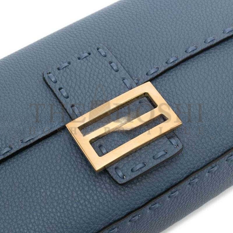 F**di BAGUETTE LEATHER SHOULDER BAG (28*15*6.5cm) Master Quality