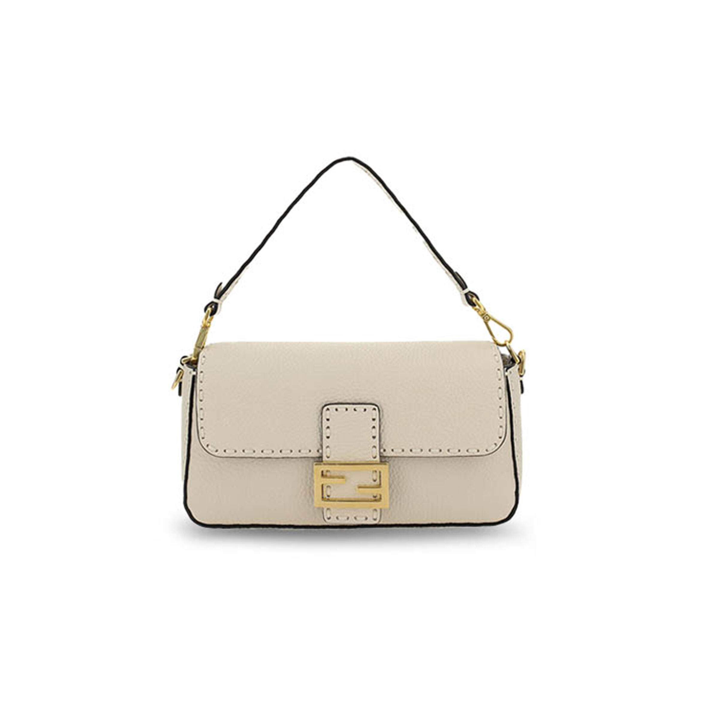 F**di BAGUETTE MONOGRAMMED SHOULDER BAG (28*15*6.5cm) Master Quality