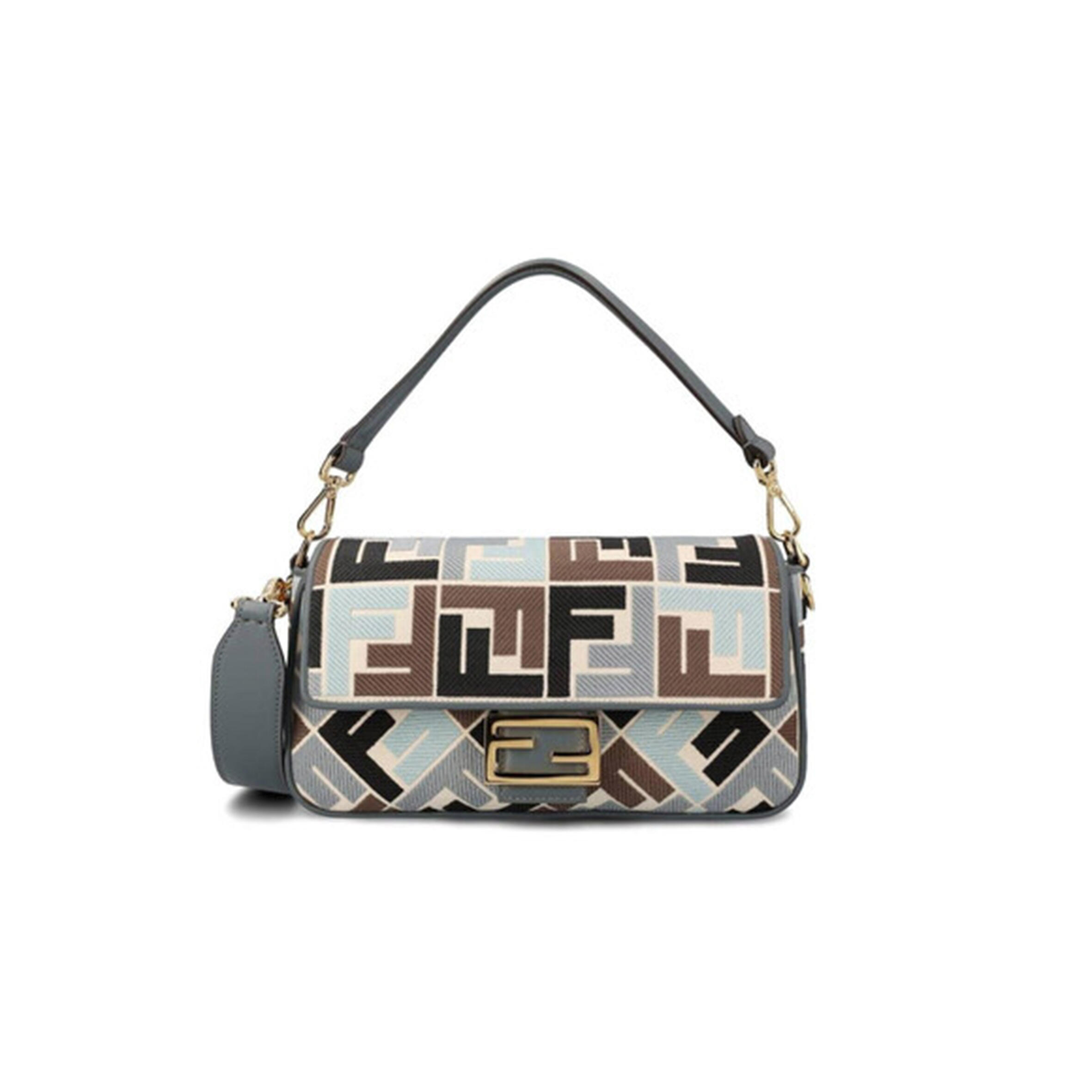 F**di BAGUETTE FF BAG 8BR600ARC2F1OPK (27*15*6cm) Master Quality