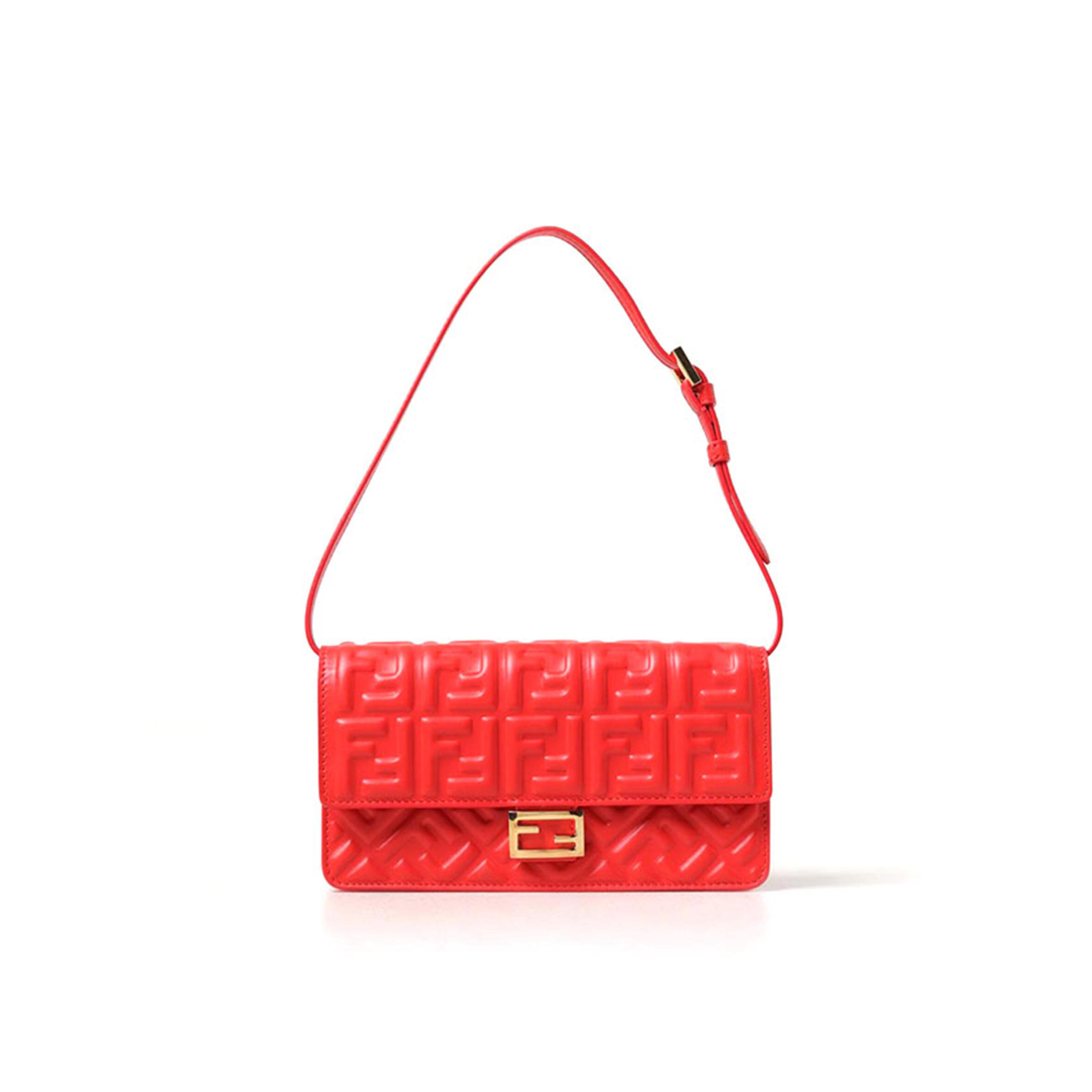 F**di WALLET ON CHAIN BAGUETTE 8M0498AAJDF1NPY (21*11.5*5cm) Master Quality