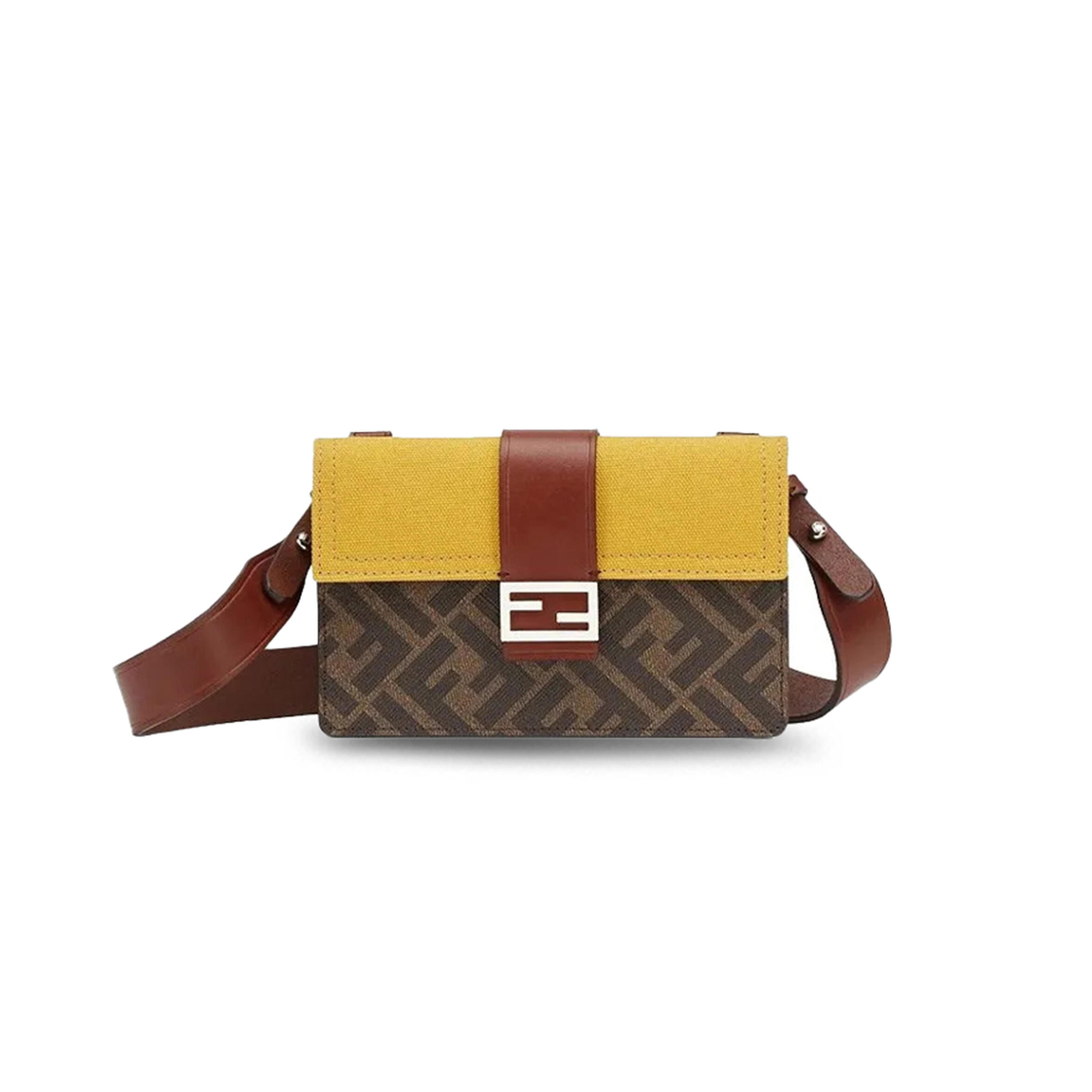 F**di BAGUETTE SHOULDER CROSSBODY BAG 7M0295AFSCF1EG8 (16.5*11*2.5cm) Master Quality