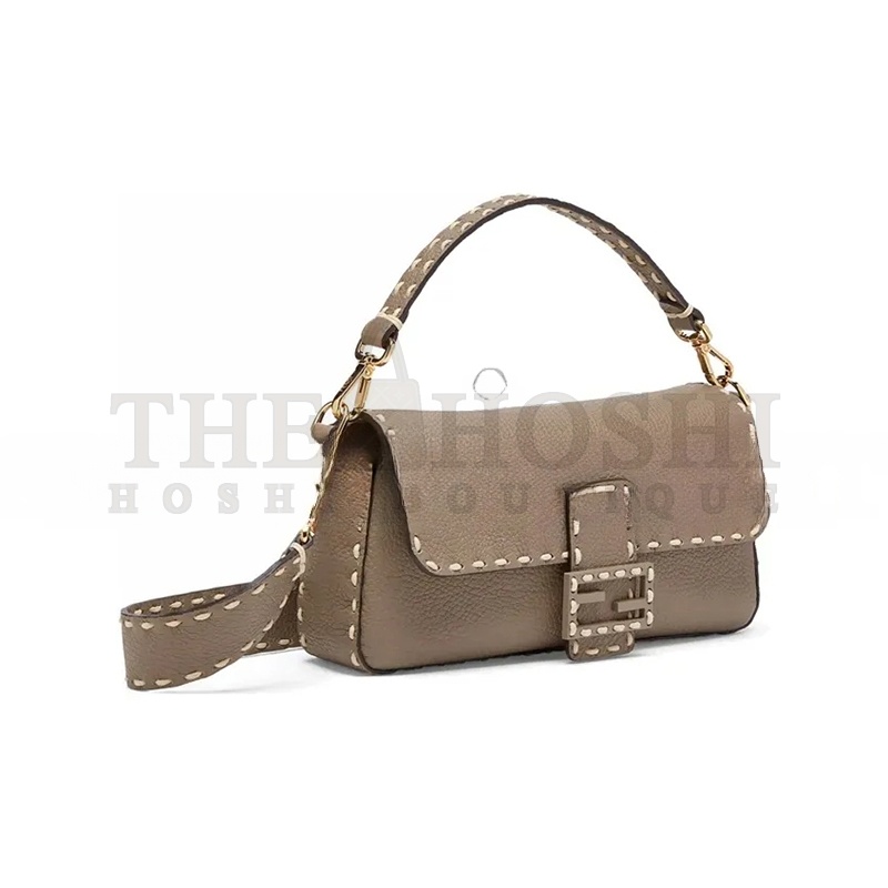 F**di BAGUETTE LEATHER BAG 8BR600AH95F1F1M (27*15*6cm) Master Quality