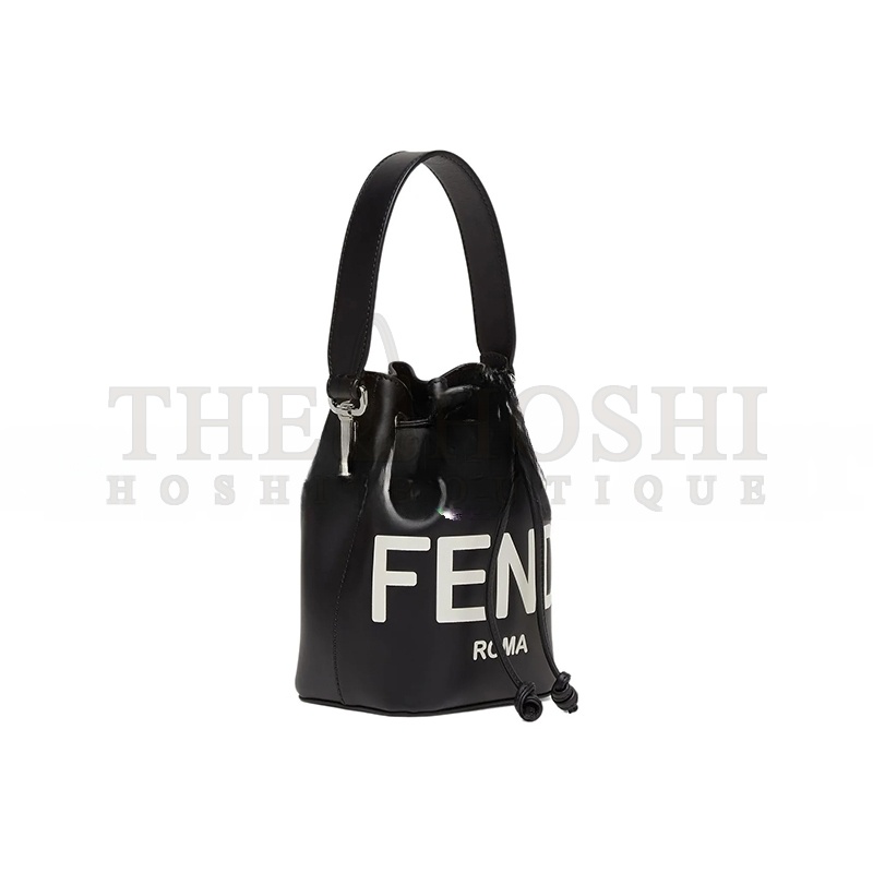 F**di MINI MON TRESOR BUCKET BAG BLACK 8BS010AC9LF1L2Z (18*12*10m) Master Quality