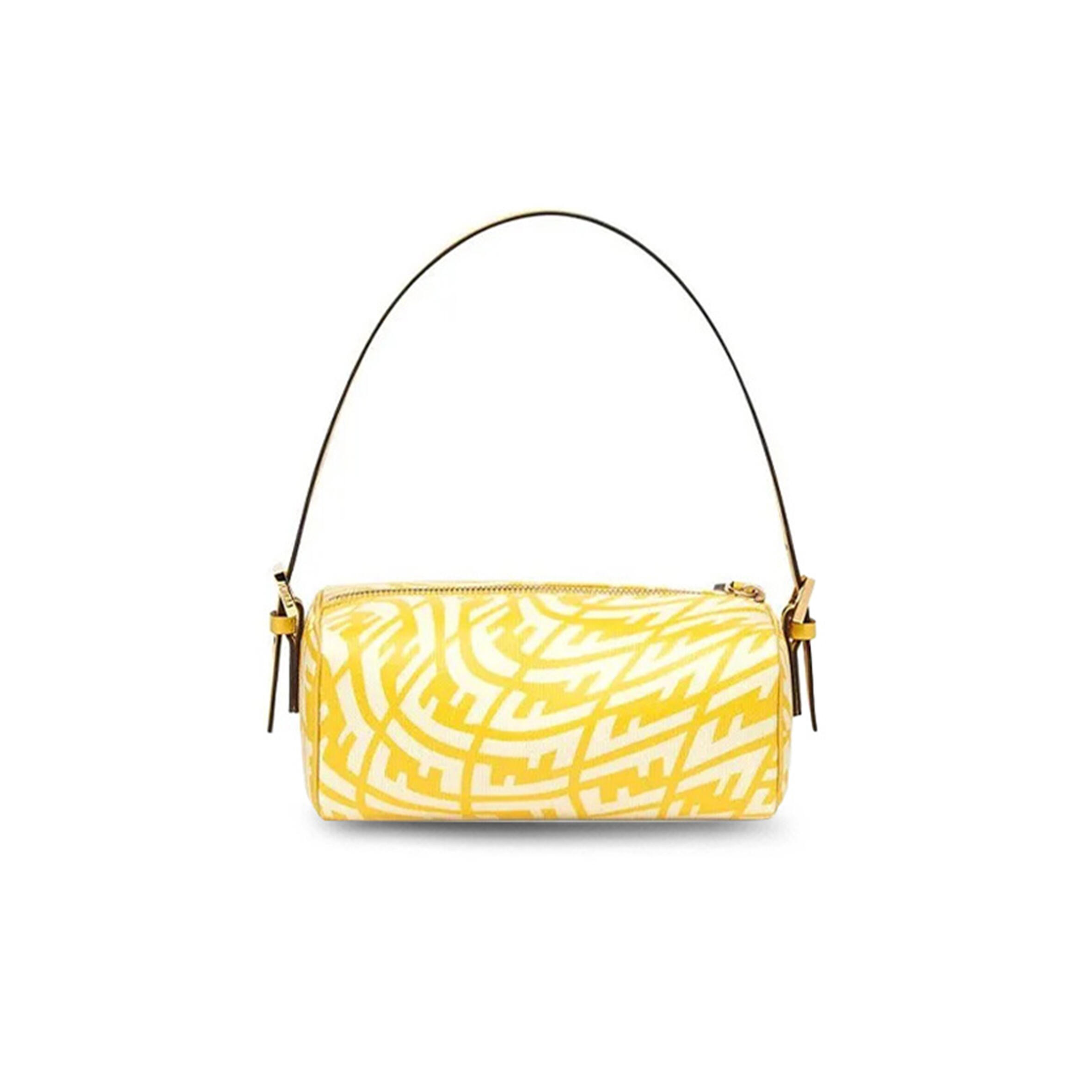 F**di FWRD RENEW COATED CANVAS SHOULDER BAG 8BS050AFL1F1E8K (19*11*8cm) Master Quality