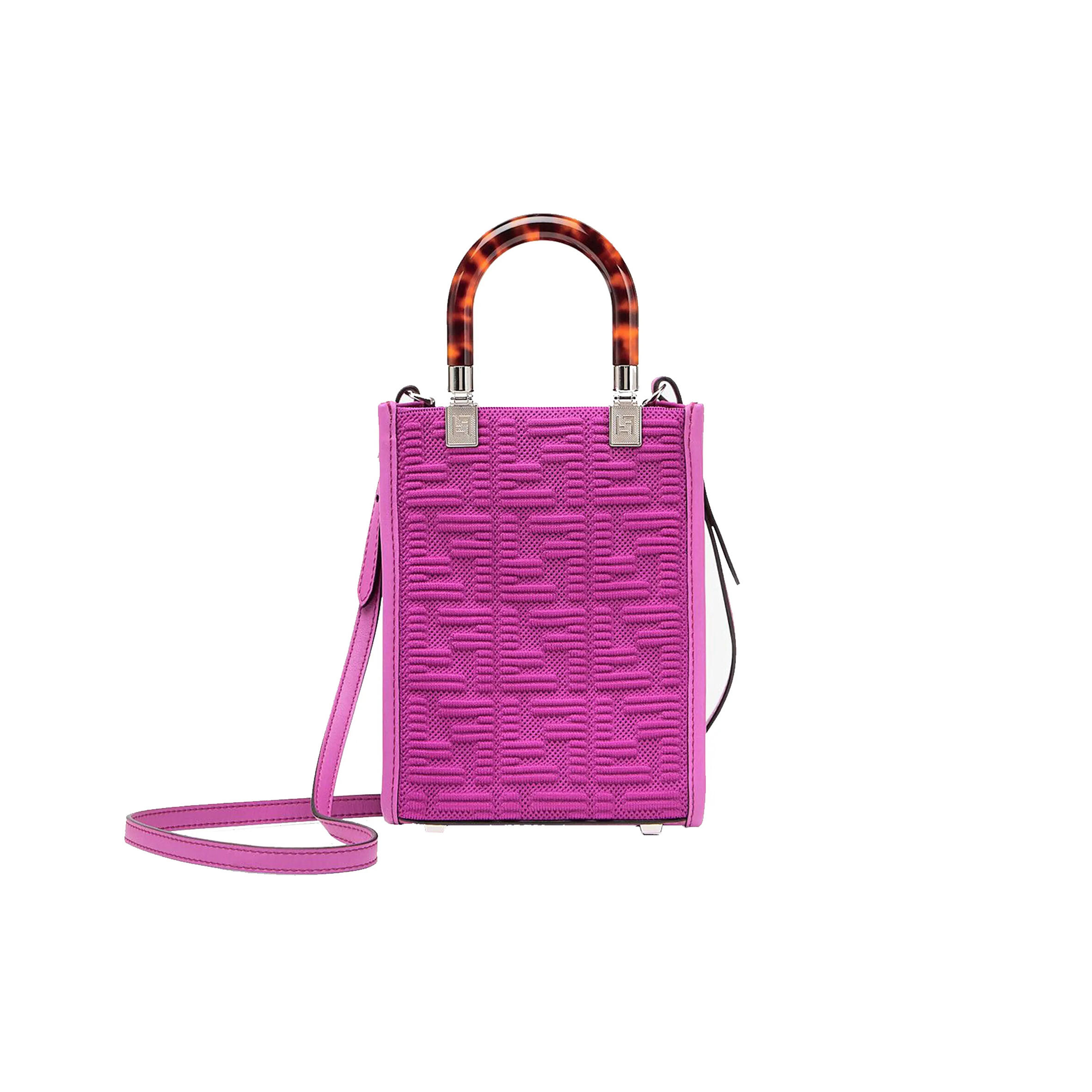 F**di MINI SUNSHINE SHOPPER TOTE 8BS051AGY0F037T (18*14.5*6cm) Master Quality