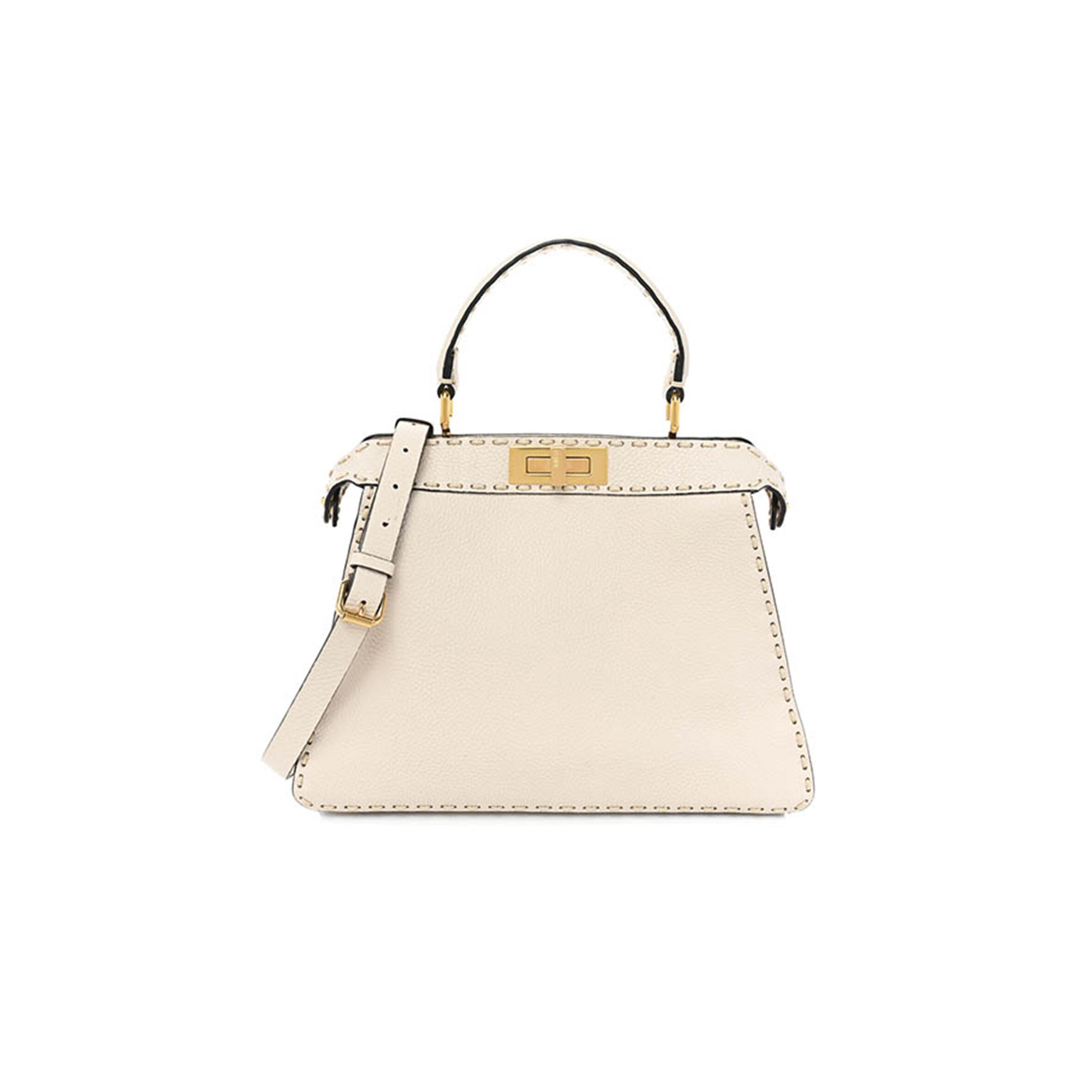 F**di MEDIUM PEEKABOO WHITE (33*25*12cm) Master Quality