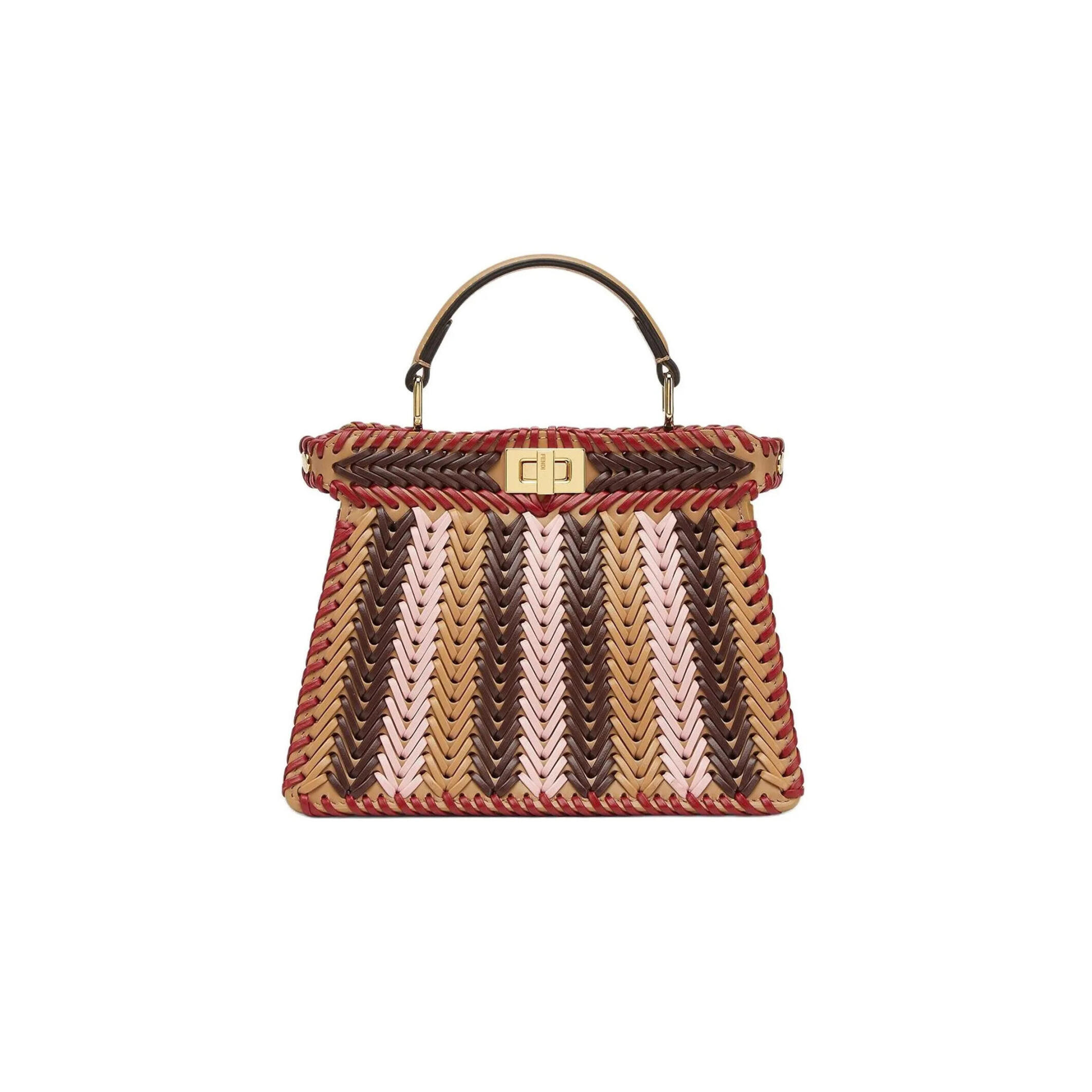 F**di PEEKABOO ISEEU PETITE 8BN335AS7EF1PPW (20*15.5*11cm) Master Quality