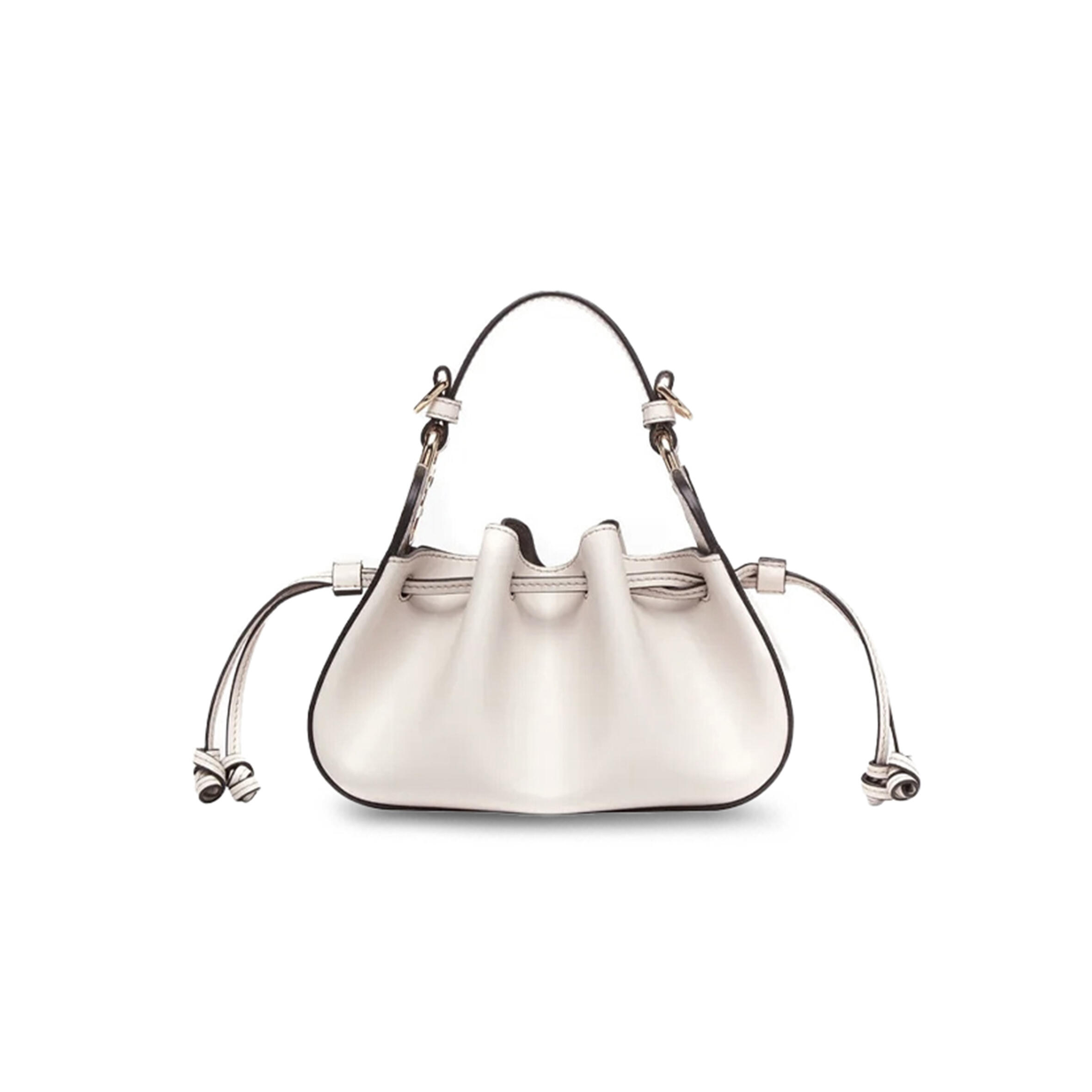 F**di POMODORINO MINI LEATHER HOBO BAG 8BS059AHWUF0VWM (24*14*9.5cm) Master Quality