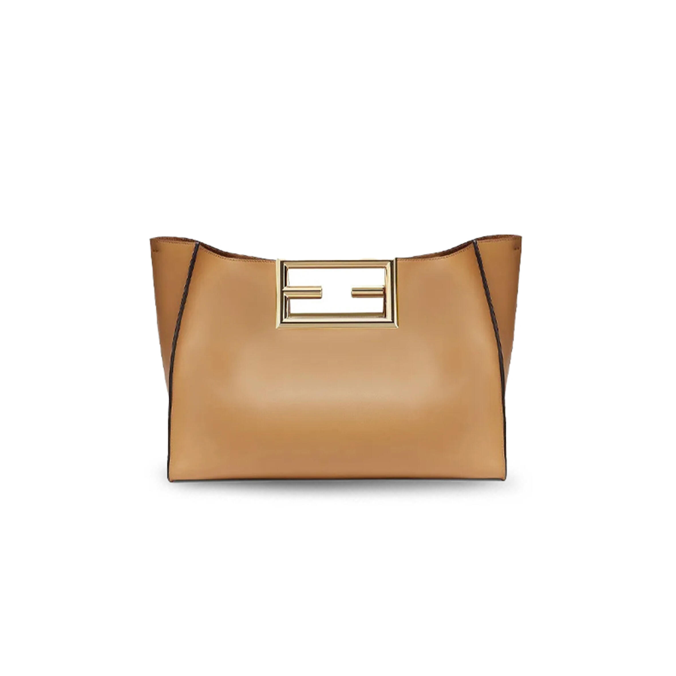 F**di VITELLO KING MEDIUM F**di WAY TOTE MIELE SCURO 8BH391AAIWF15KR (40*29*17cm) Master Quality