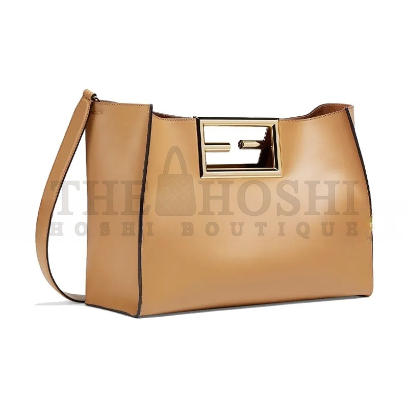 F**di VITELLO KING MEDIUM F**di WAY TOTE MIELE SCURO 8BH391AAIWF15KR (40*29*17cm) Master Quality