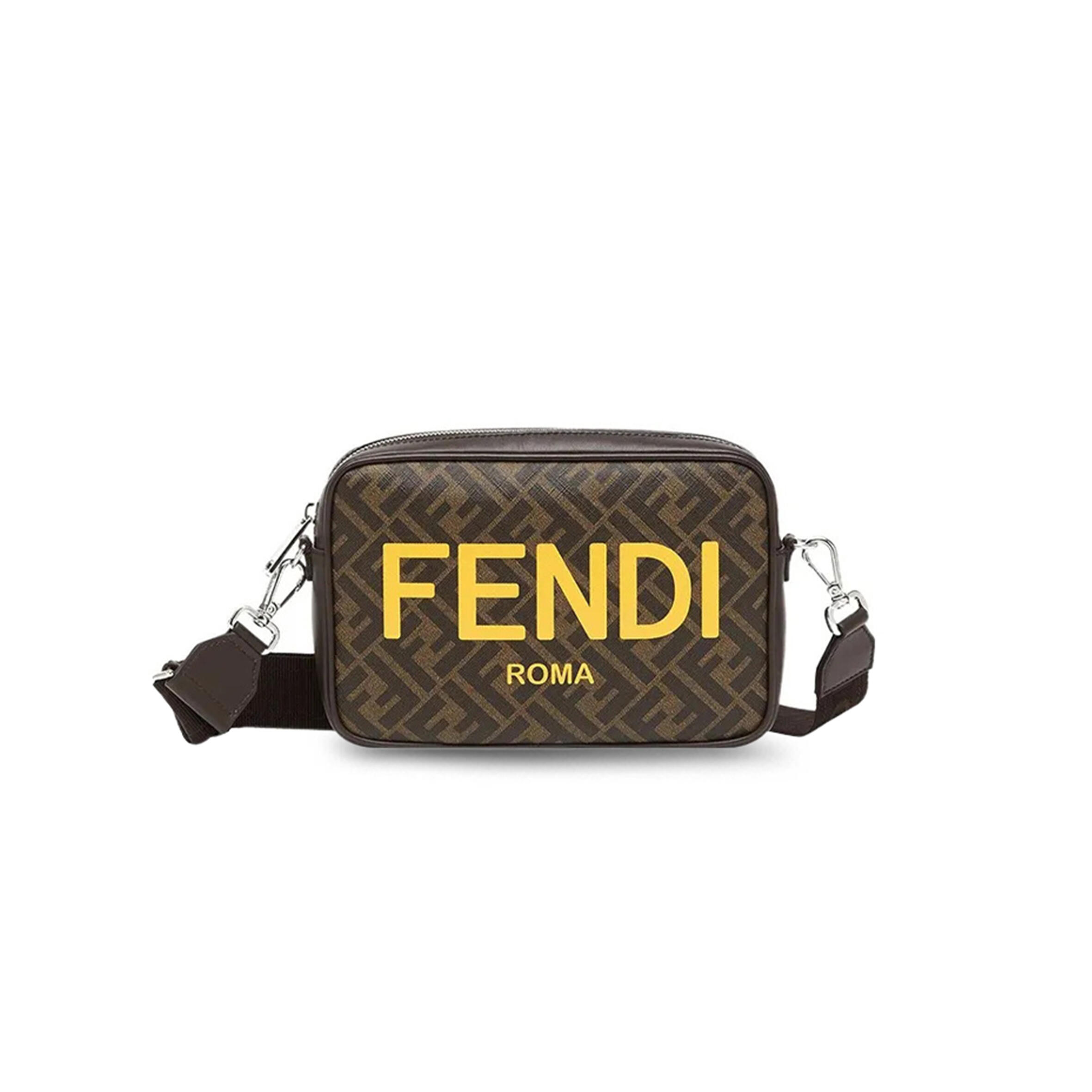 F**di FF LOGO PRINT SHOULDER BAG 7M0286AJJ4F1HR8 (23.5*16*5cm) Master Quality