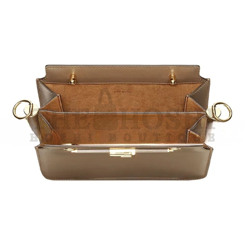 F**di VITELLO KING LUXOR F**di TOUCH SHOULDER BAG TARTUFO 8BT349AHK2F1F1M (26.5*19*10cm) Master Quality