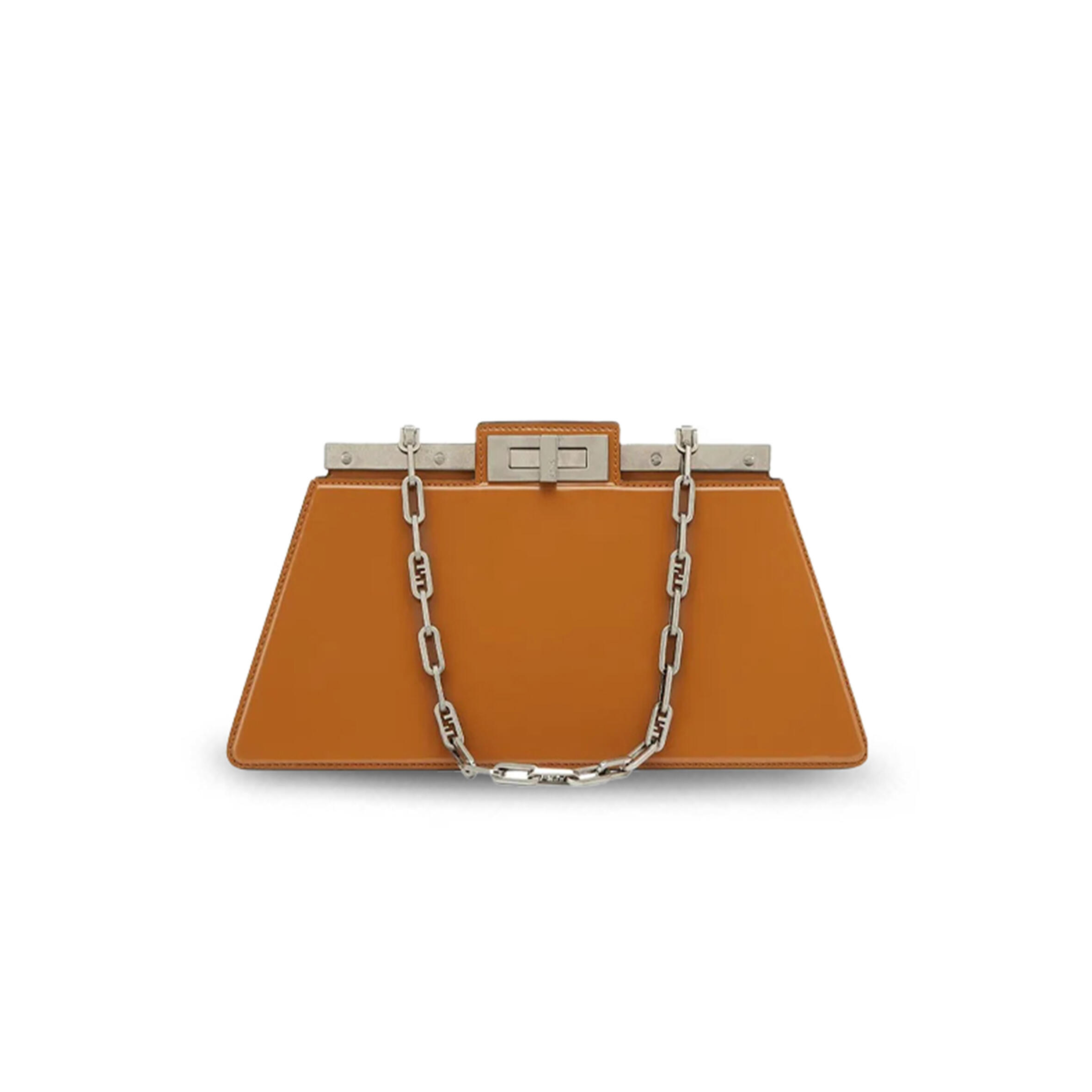 F**di PATENT LEATHER PEEKABOO SHOULDER BAG 8BN340ANSCF1JUY (34*18.5*11cm) Master Quality