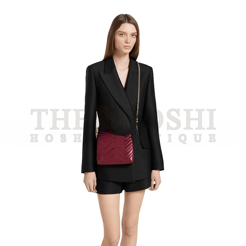 Gvc*1 GG MARMONT POCHETTE WITH CHAIN 837742 (21*15*3.5cm) Master Quality