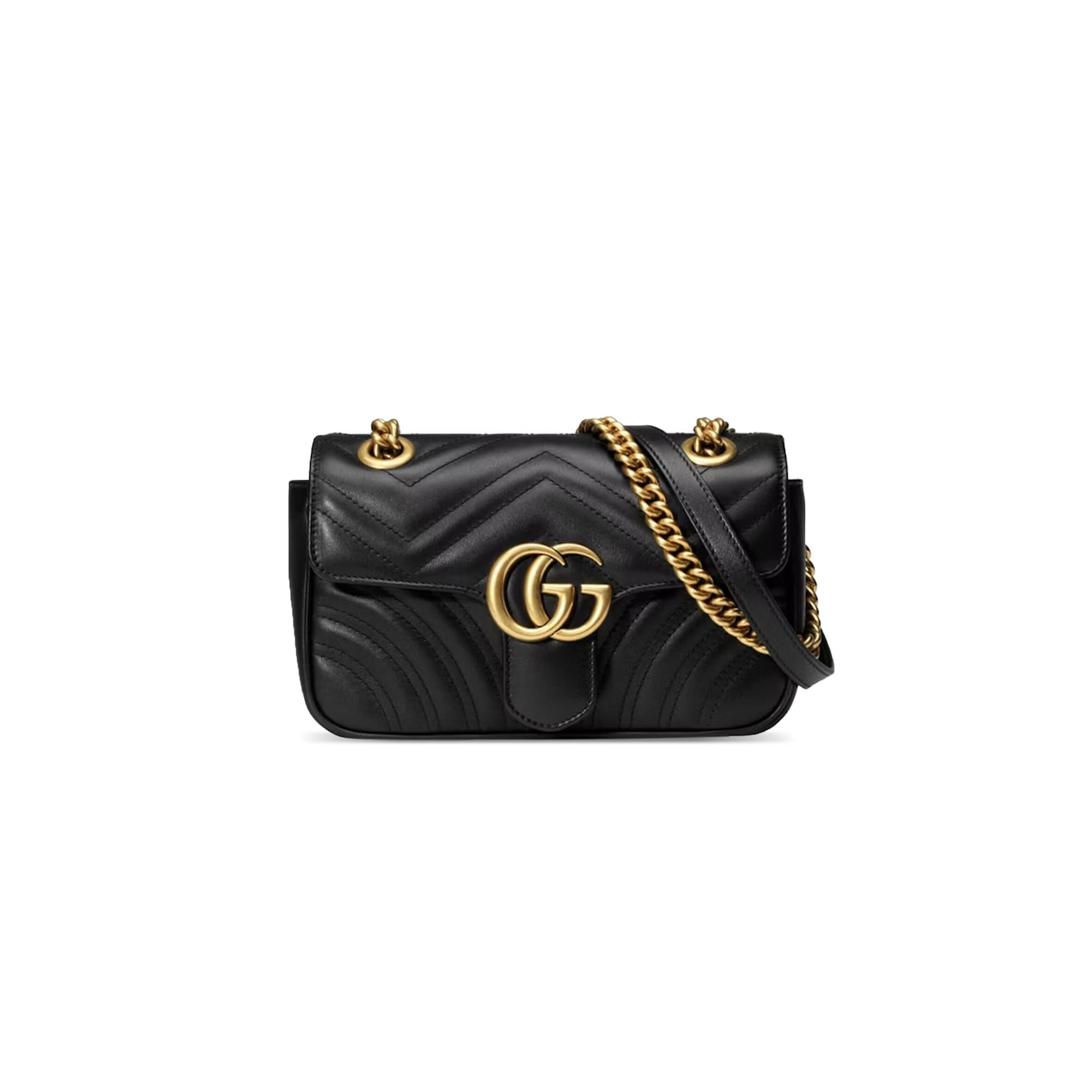 Gvc*1 GG MARMONT MATELASSÉ MINI SHOULDER BAG 446744 (22*13*6cm) Master Quality