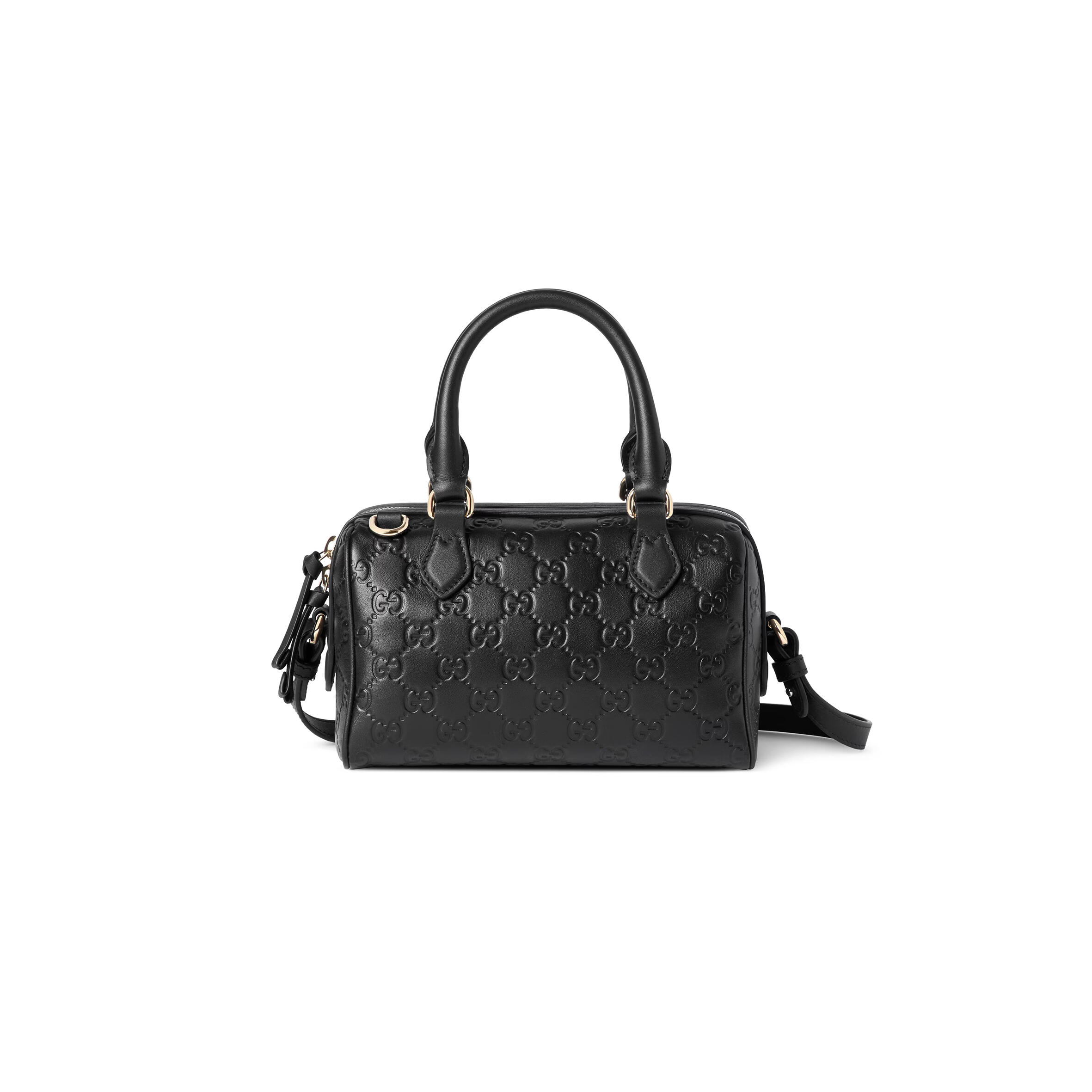 Gvc*1 GG EMBLEM SMALL BOSTON BAG 848889 (20.5*14*11.5cm) Master Quality