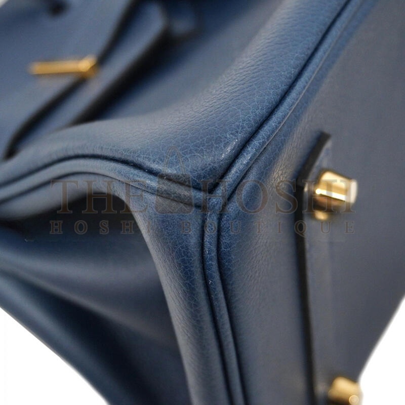 H**me5 BIRKIN 29 EVERCOLOR SHOULDER BAG BLUE INDIGO (29*18*14cm) Master Quality