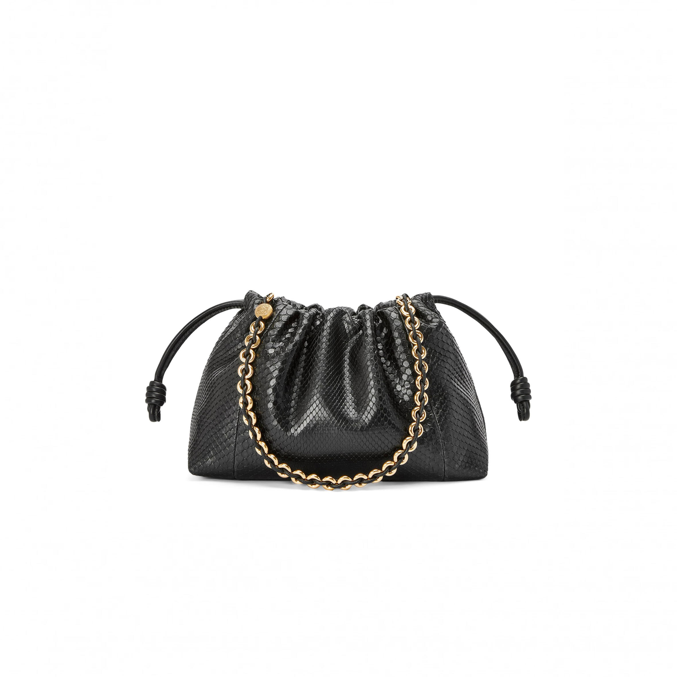 L0ew* MEDIUM FLAMENCO PURSE IN SNAKESKIN 012403-054 (30*20*10.5cm) Master Quality