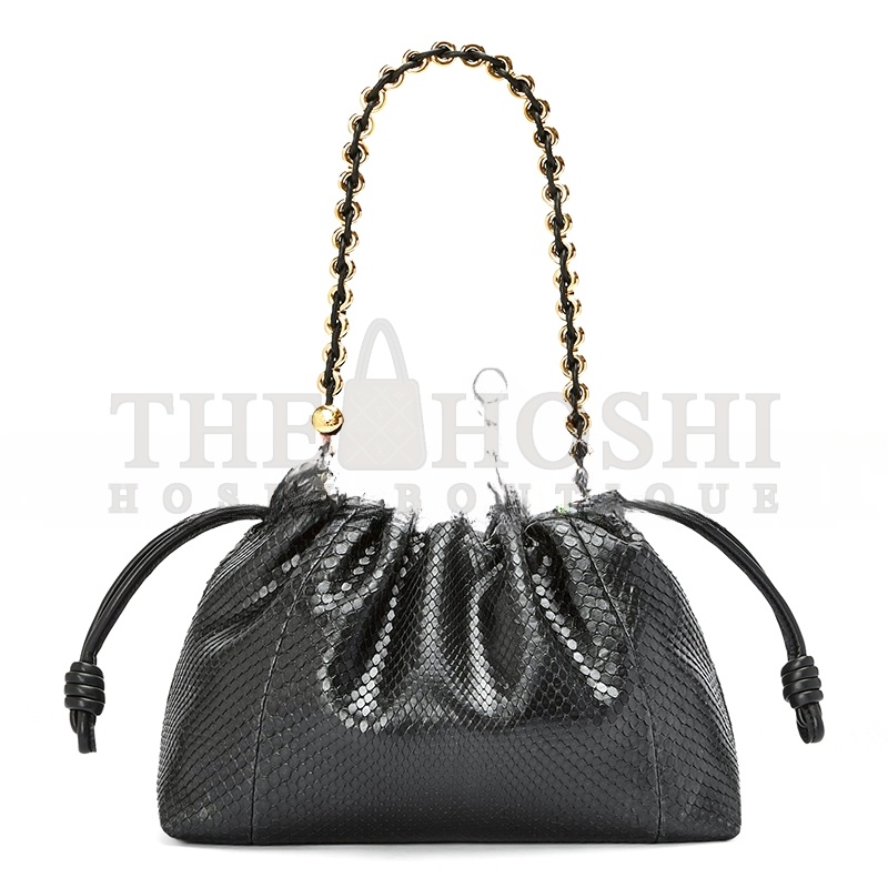 L0ew* MEDIUM FLAMENCO PURSE IN SNAKESKIN 012403-054 (30*20*10.5cm) Master Quality