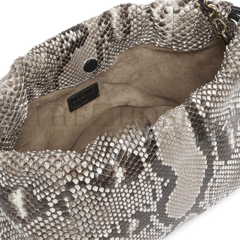 L0ew* MEDIUM FLAMENCO PURSE IN SNAKESKIN 012403-630 (30*20*10.5cm) Master Quality