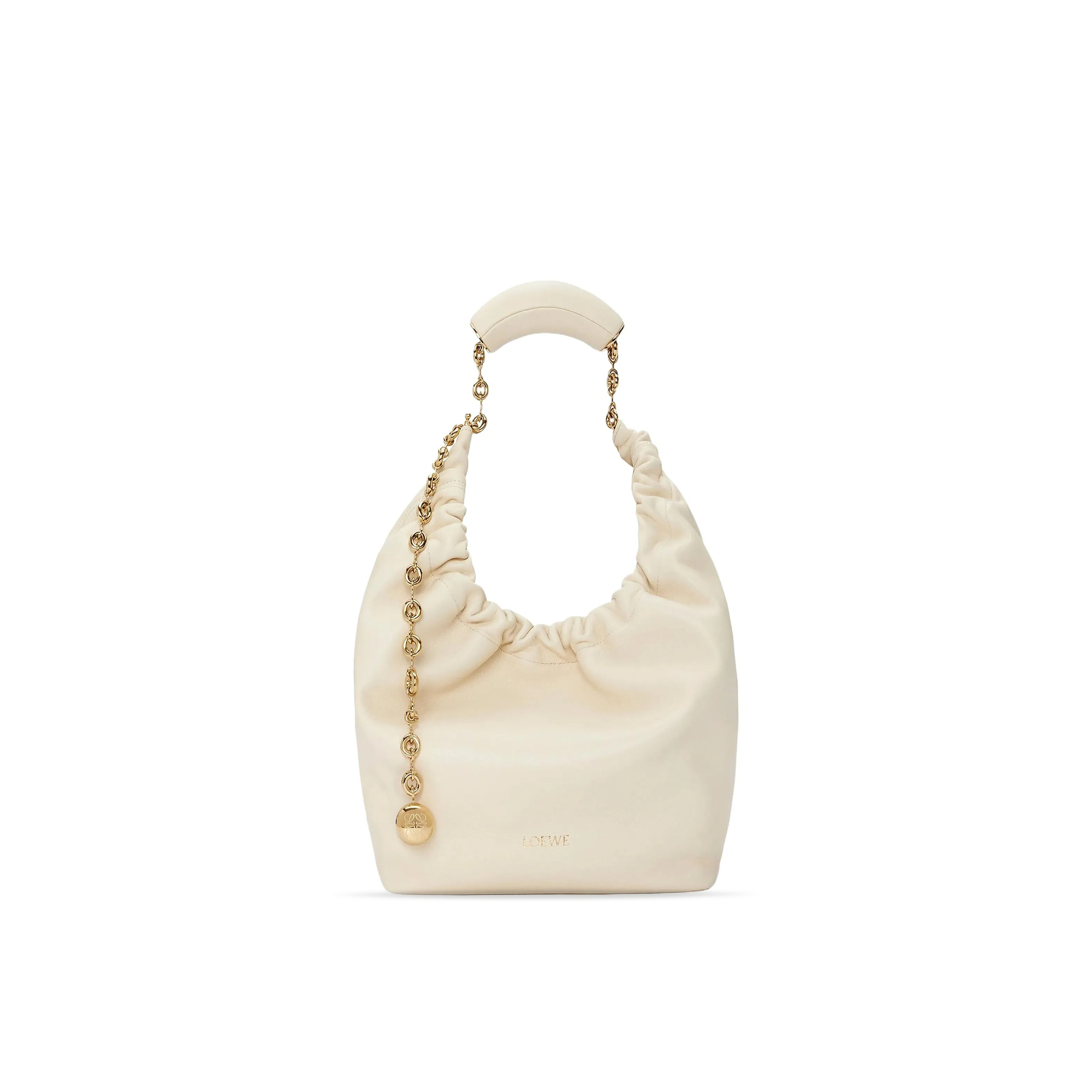 L0ew* SMALL SOFT NAPPA SHEEP LEATHER SQUEEZE BAG A914NCHX01-2060 (29*24*10.5cm) Master Quality