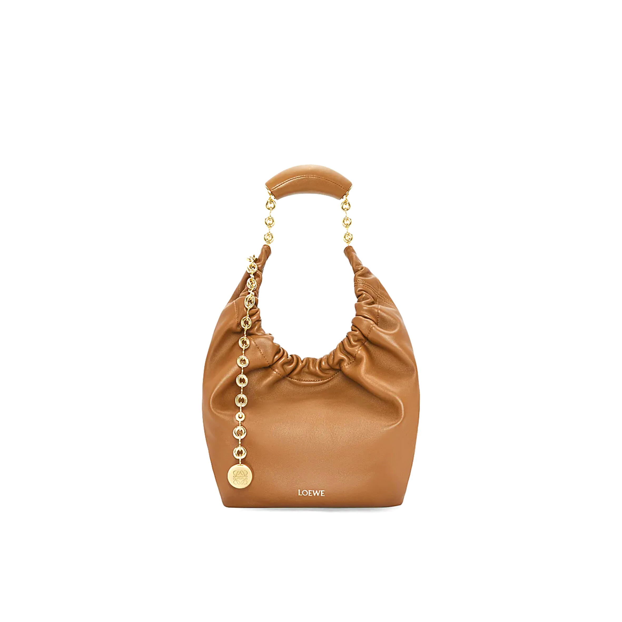 L0ew* SMALL SOFT NAPPA SHEEP LEATHER SQUEEZE BAG A914NCHX01-02 (29*24*10.5cm) Master Quality