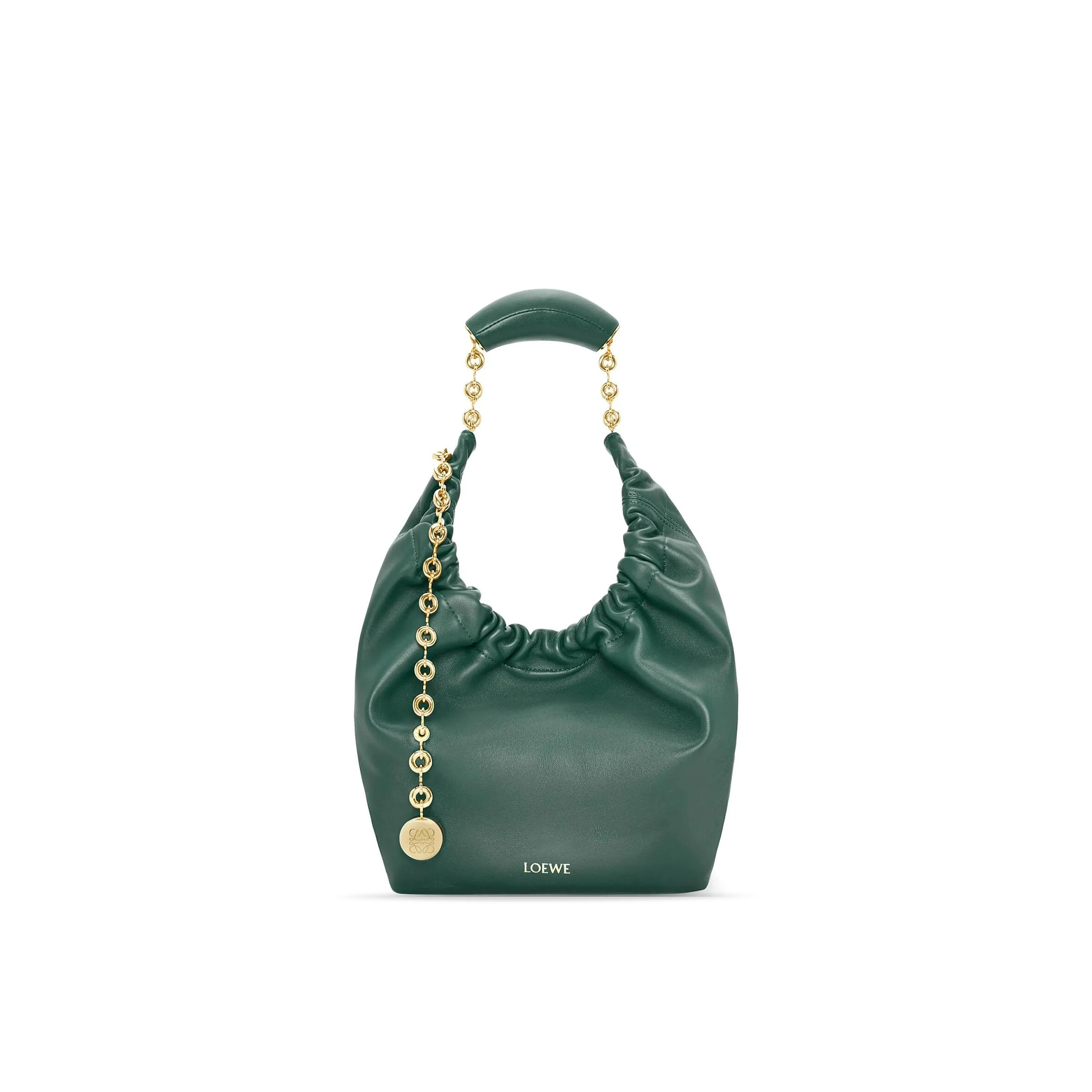 L0ew* SMALL SOFT NAPPA SHEEP LEATHER SQUEEZE BAG A914NCHX01-4535 (29*24*10.5cm) Master Quality