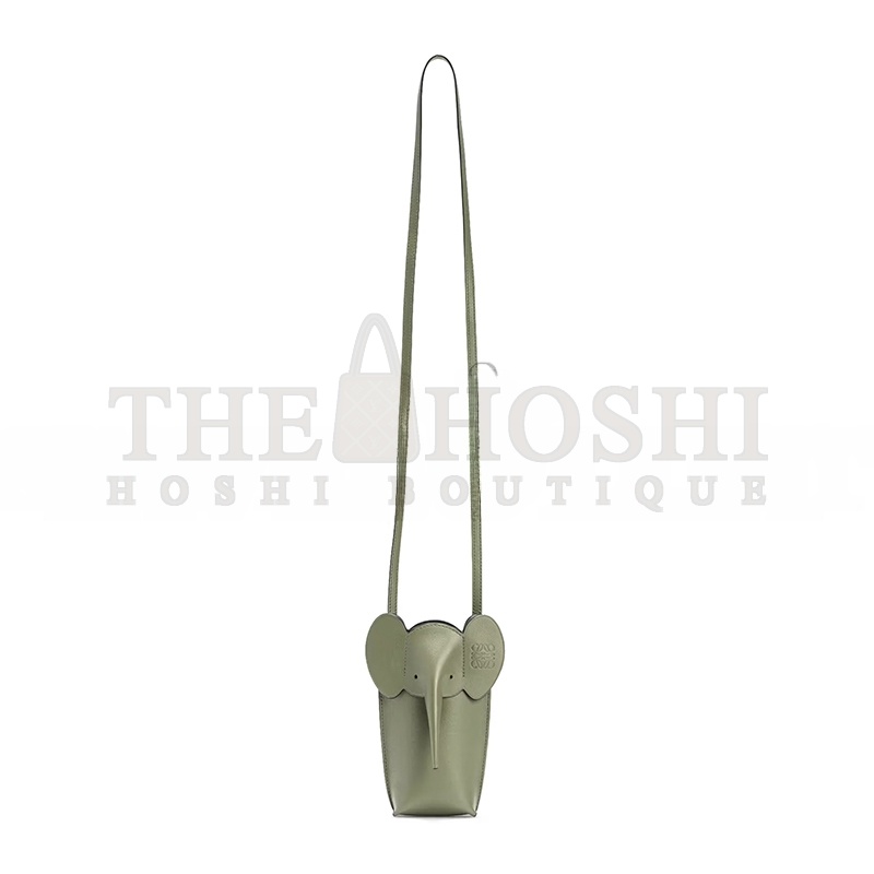 L0ew* ELEPHANT POCKET IN CLASSIC CALFSKIN C623B02X03 (18*8*4cm) Master Quality