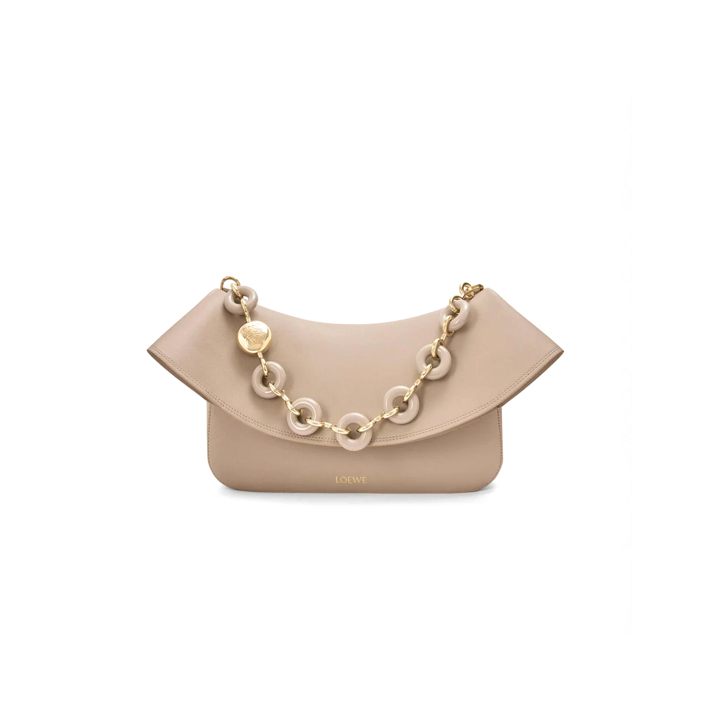 L0ew* MEDIUM OLA BAG IN SMOOTH CALFSKIN AP22P22X07 (26*18*13cm) Master Quality