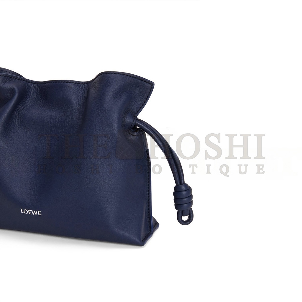L0ew* MINI FLAMENCO CLUTCH IN NAPPA CALFSKIN 0011091519 (23.9*18*9cm) Master Quality