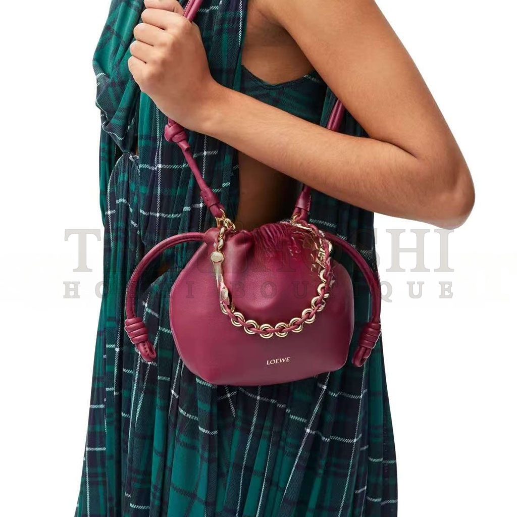 L0ew* MINI FLAMENCO PURSE BAG IN MELLOW NAPPA LAMBSKIN A914CBPX03-1048 (23*17*5.5cm) Master Quality