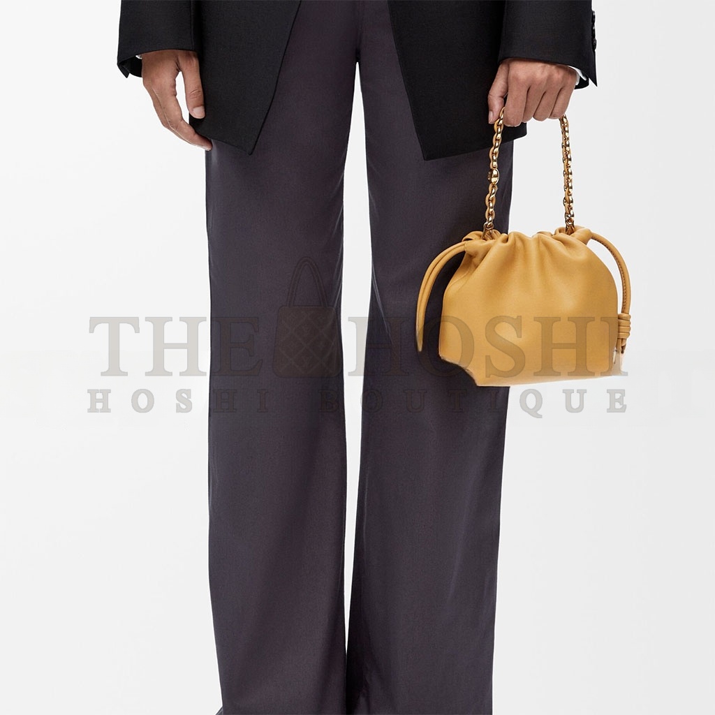 L0ew* MINI FLAMENCO PURSE BAG IN MELLOW NAPPA LAMBSKIN 0011036779 (23*17*5.5cm) Master Quality