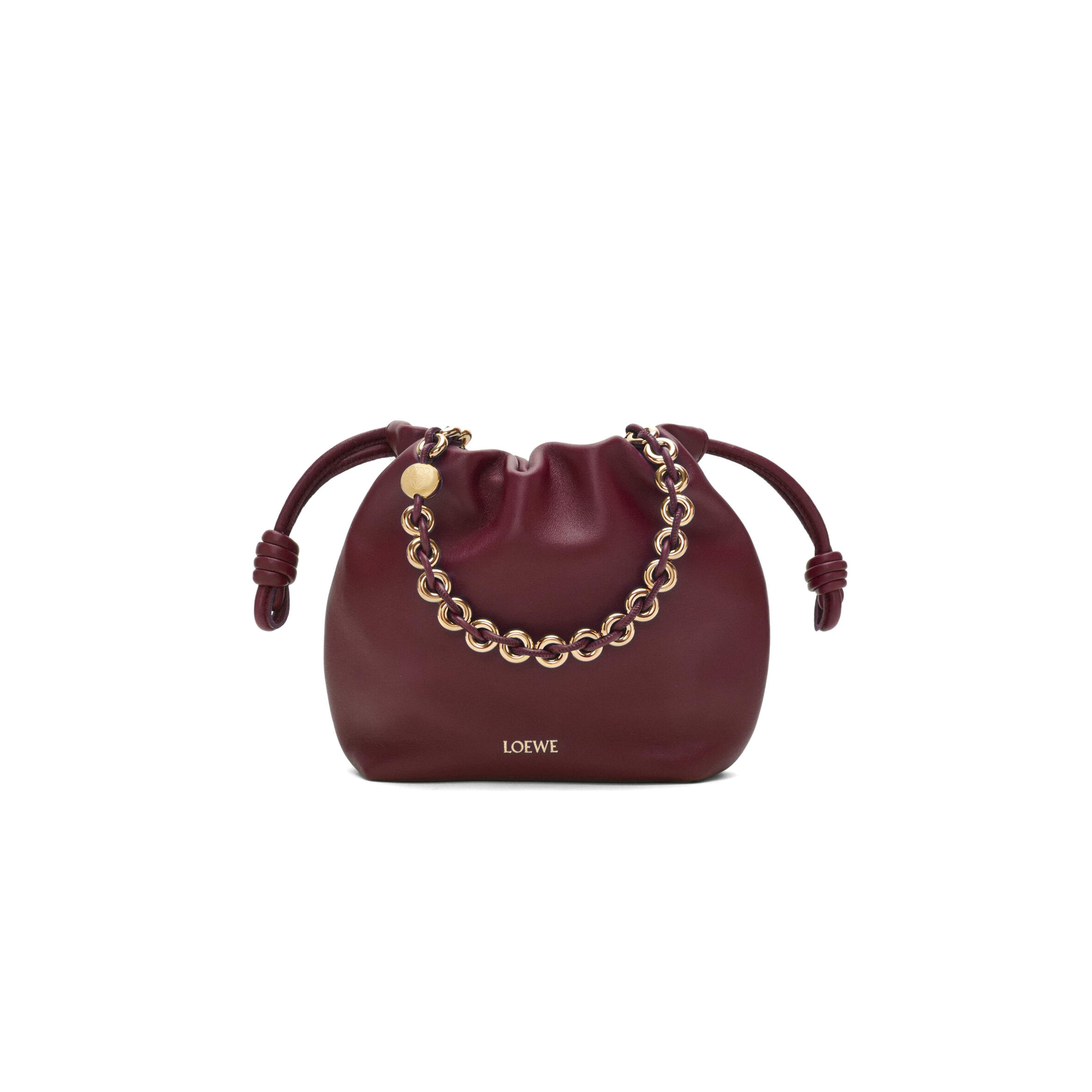 L0ew* MINI FLAMENCO PURSE BAG IN MELLOW NAPPA LAMBSKIN 0010976835 (23*17*5.5cm) Master Quality