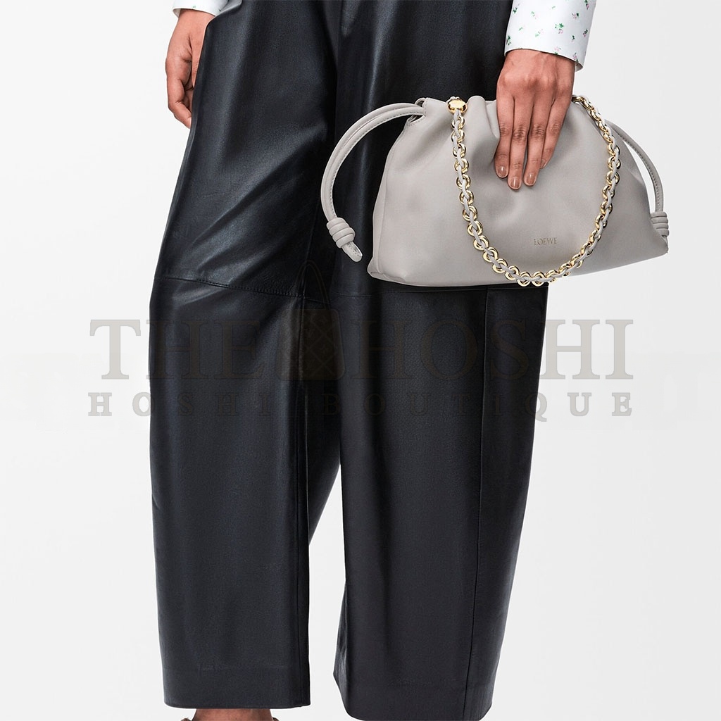 L0ew* MEDIUM FLAMENCO PURSE IN MELLOW NAPPA LAMBSKIN 0011243417 (30*20*10.5cm) Master Quality