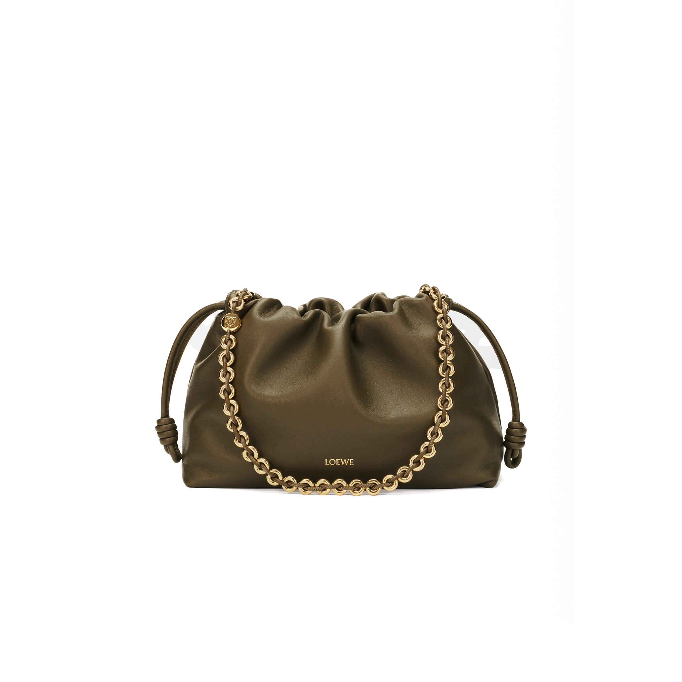 L0ew* MEDIUM FLAMENCO PURSE IN MELLOW NAPPA LAMBSKIN 0011091576 (30*20*10.5cm) Master Quality