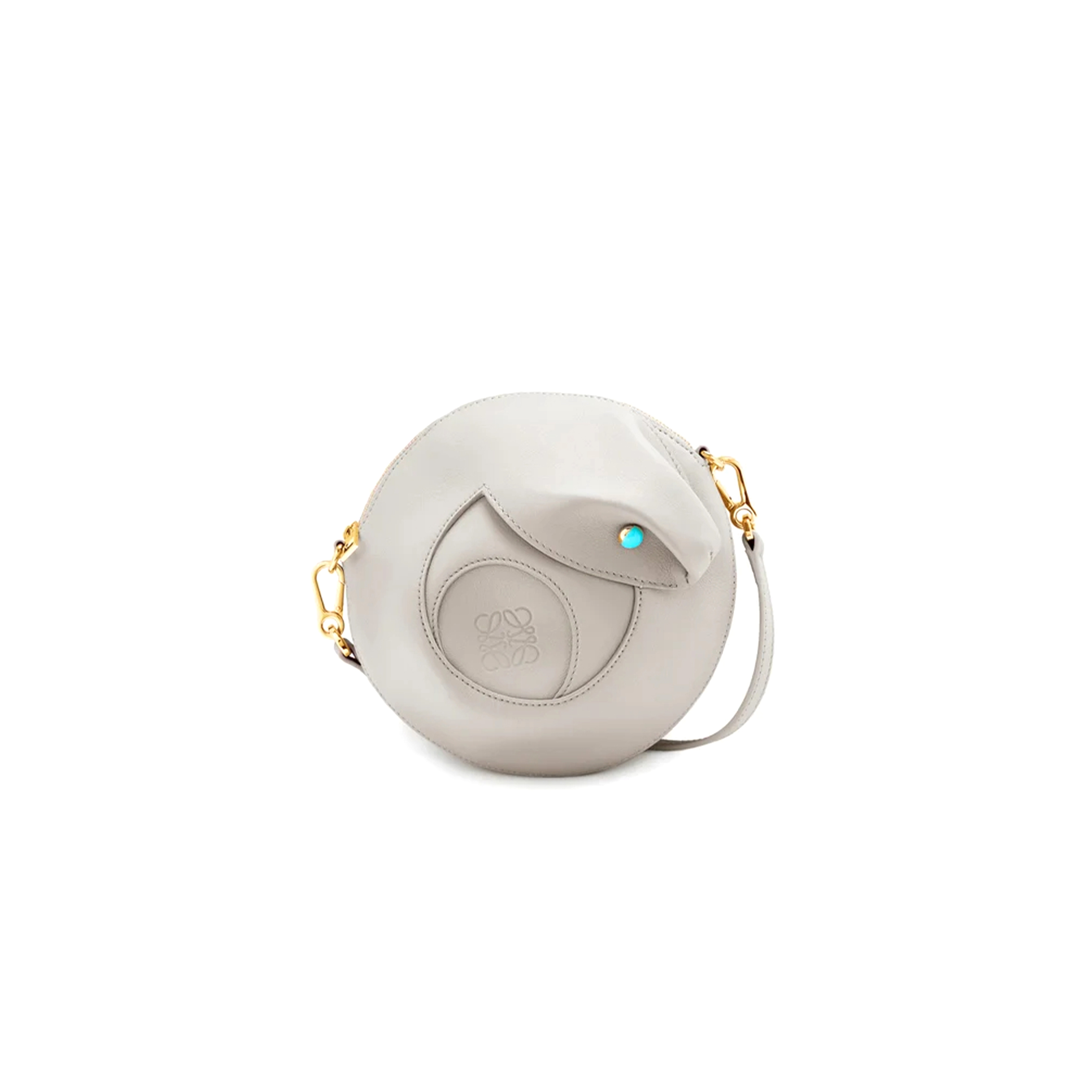 L0ew* SNAKE BAG IN SMOOTH CALFSKIN A623SKBX01 (18*18*10.5cm) Master Quality