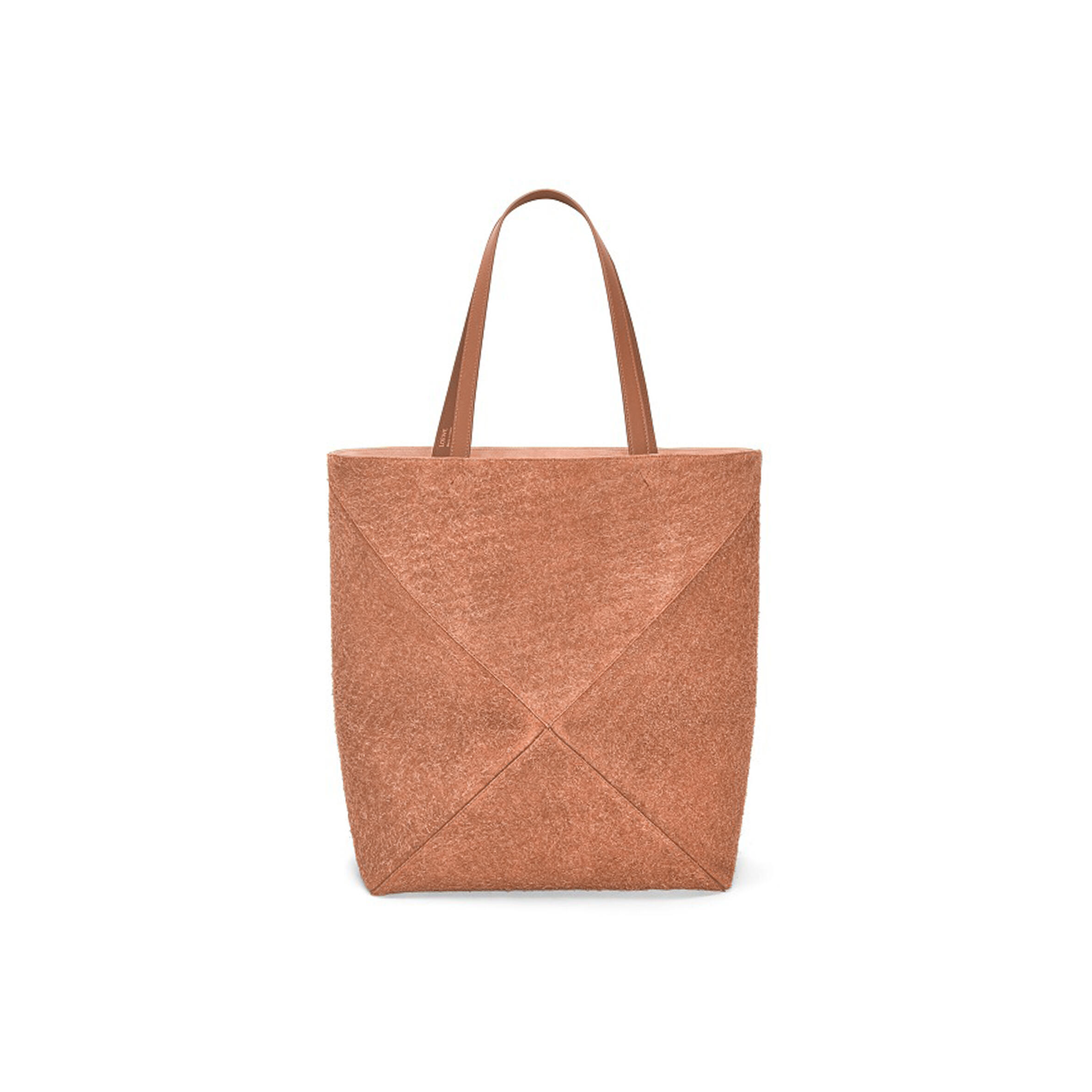 L0ew* MEDIUM PUZZLE FOLD TOTE IN SUEDE B510Q18X01-8715 (25.5*31.5*14.5cm) Master Quality