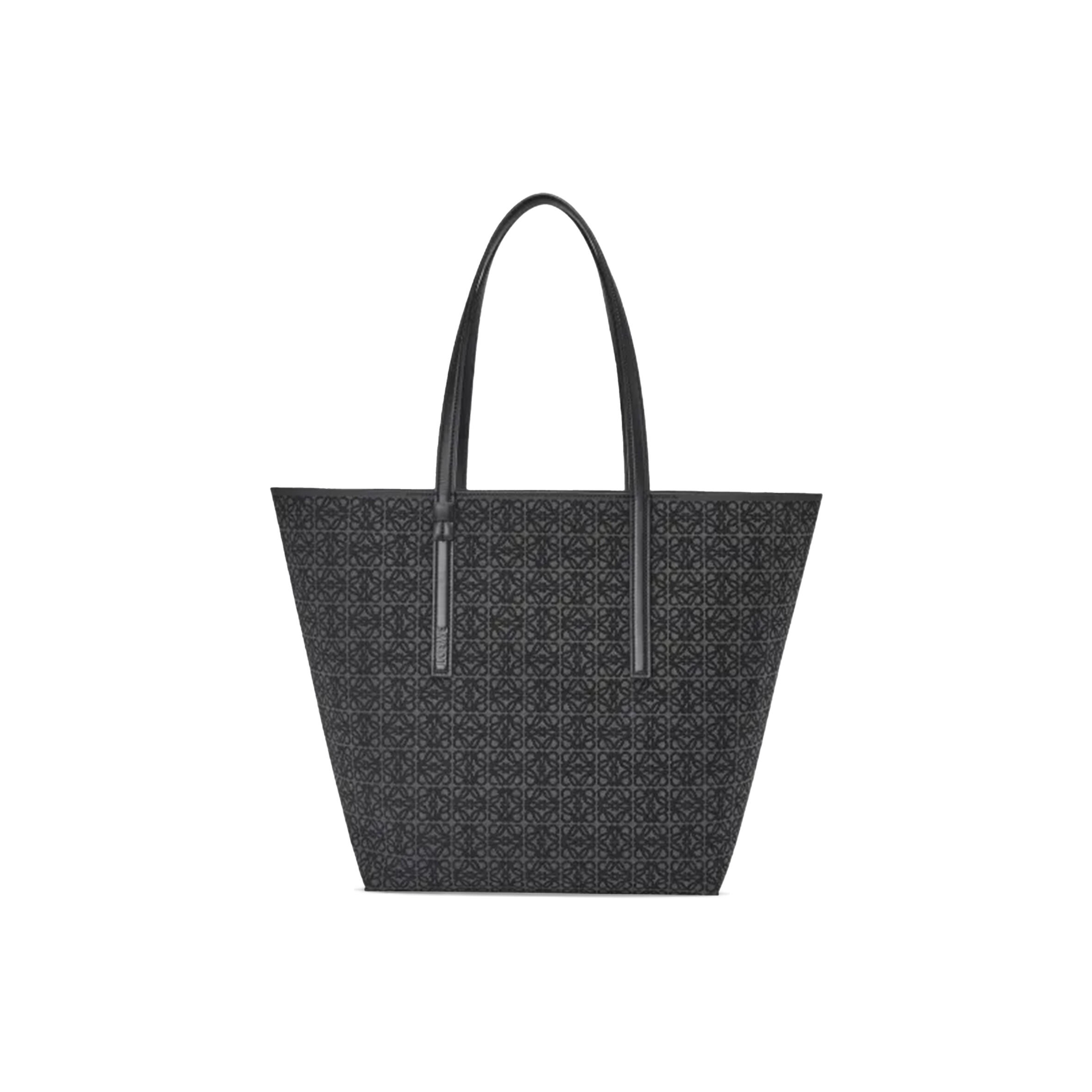L0ew* T TOTE BAG IN ANAGRAM JACQUARD AND CALFSKIN B657Z73X03-1268 (54.5*35*17cm) Master Quality